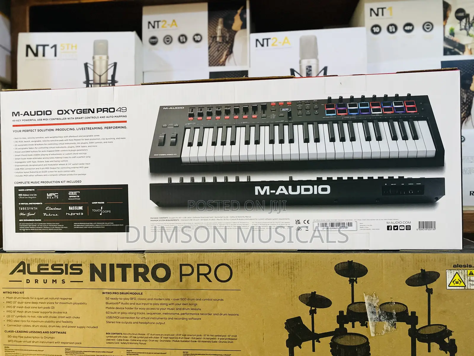M-Audio Oxygen Pro 49 Keys Usb Midi Keyboard Controller