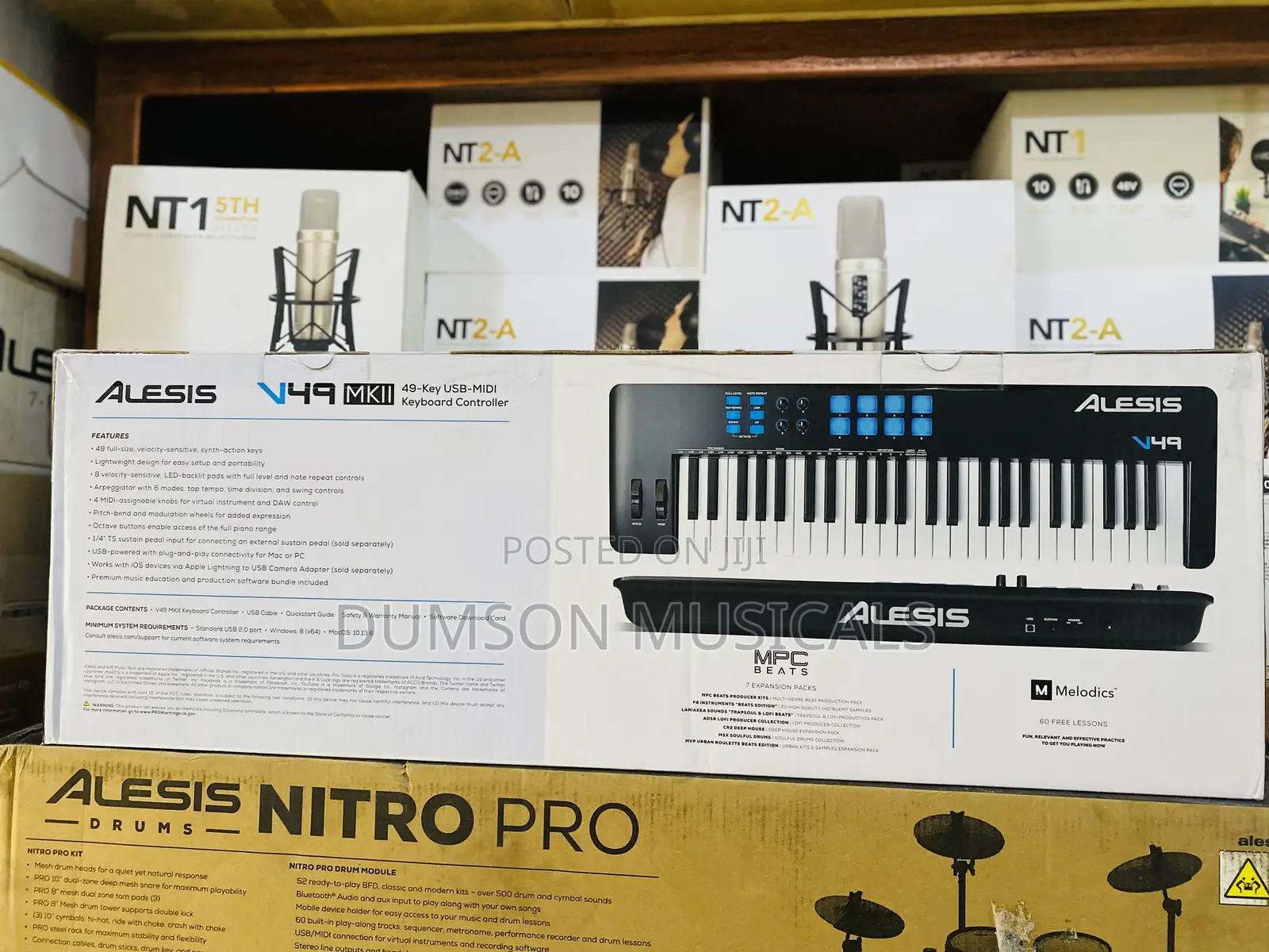 Alesis V49 Mkii - Usb Midi Keyboard Controller