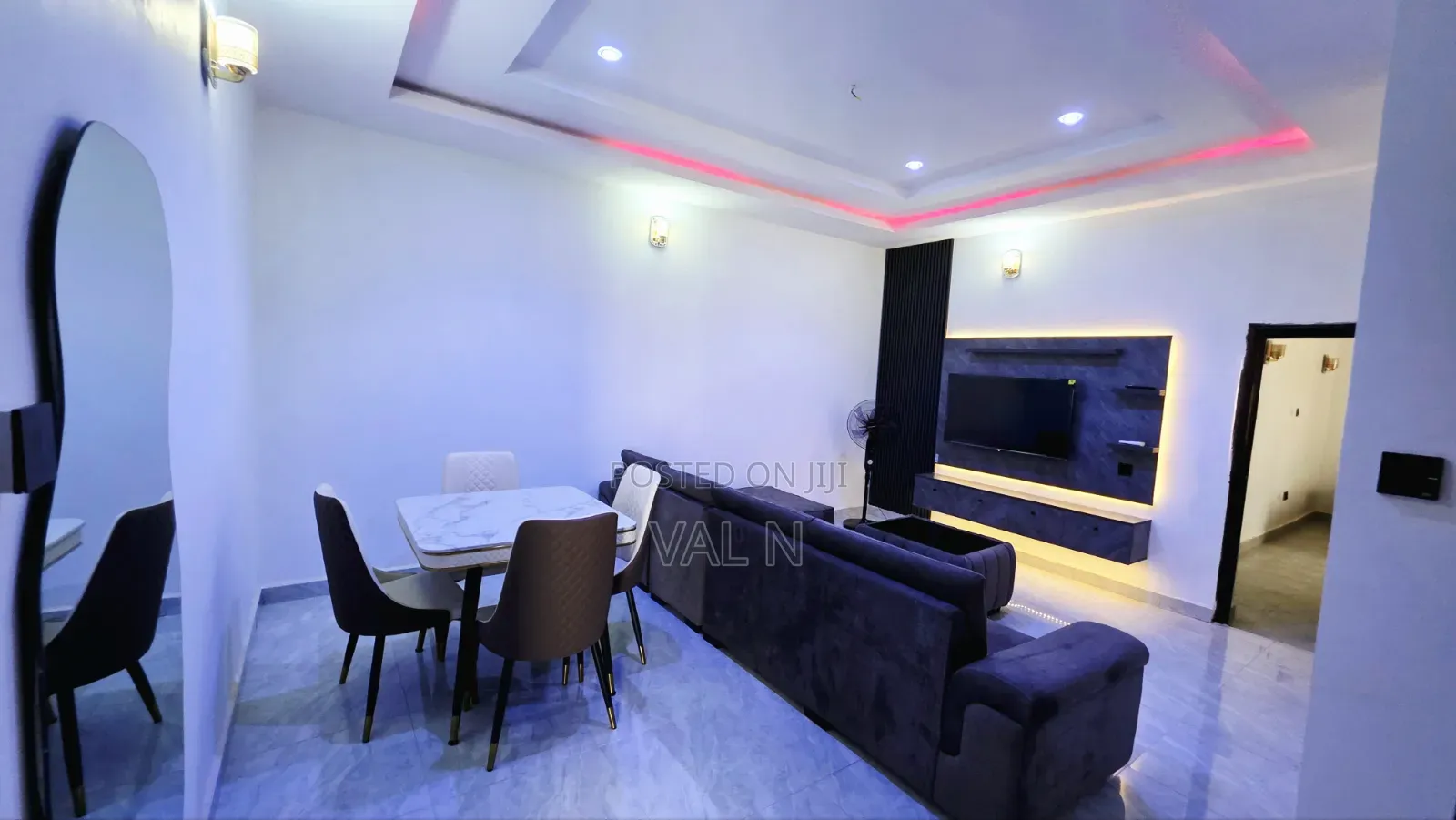 Furnished 1bdrm Apartment in Private, Katampe (Main) for rent