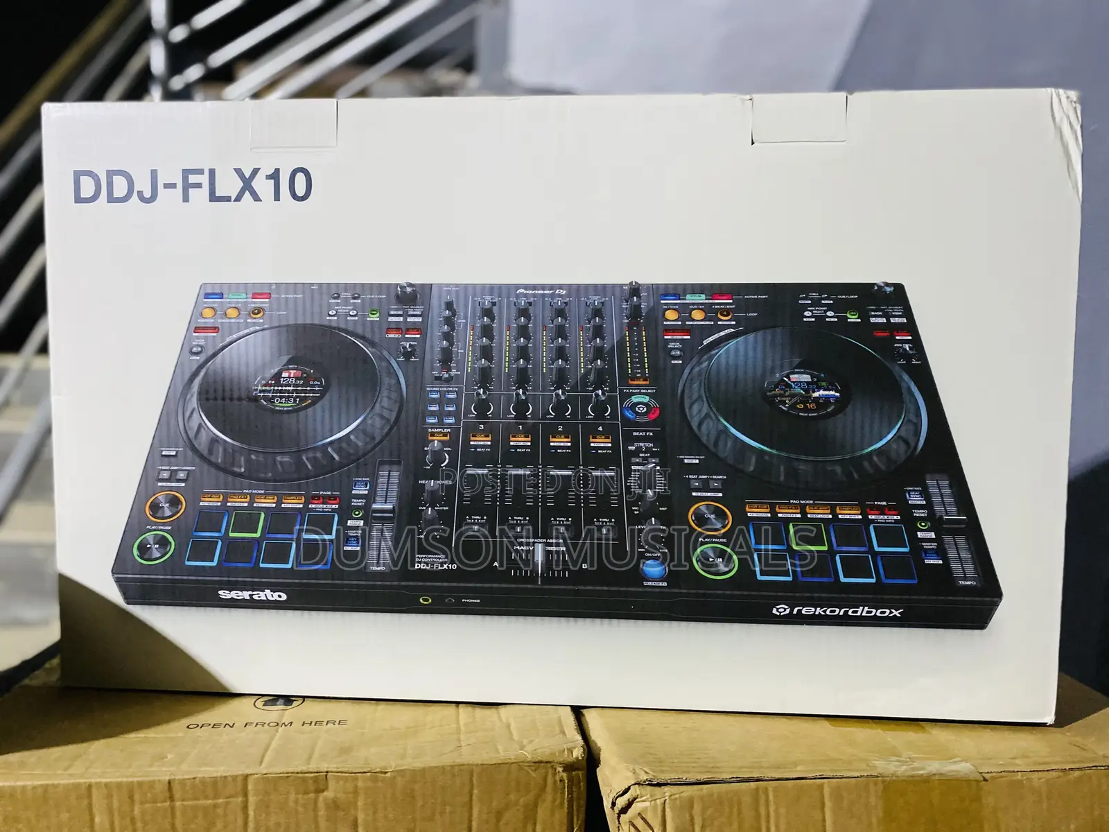 Pioneer Dj DDJ-Flx10 4channel Dj Controller for Rekordboxserato Dj Pro