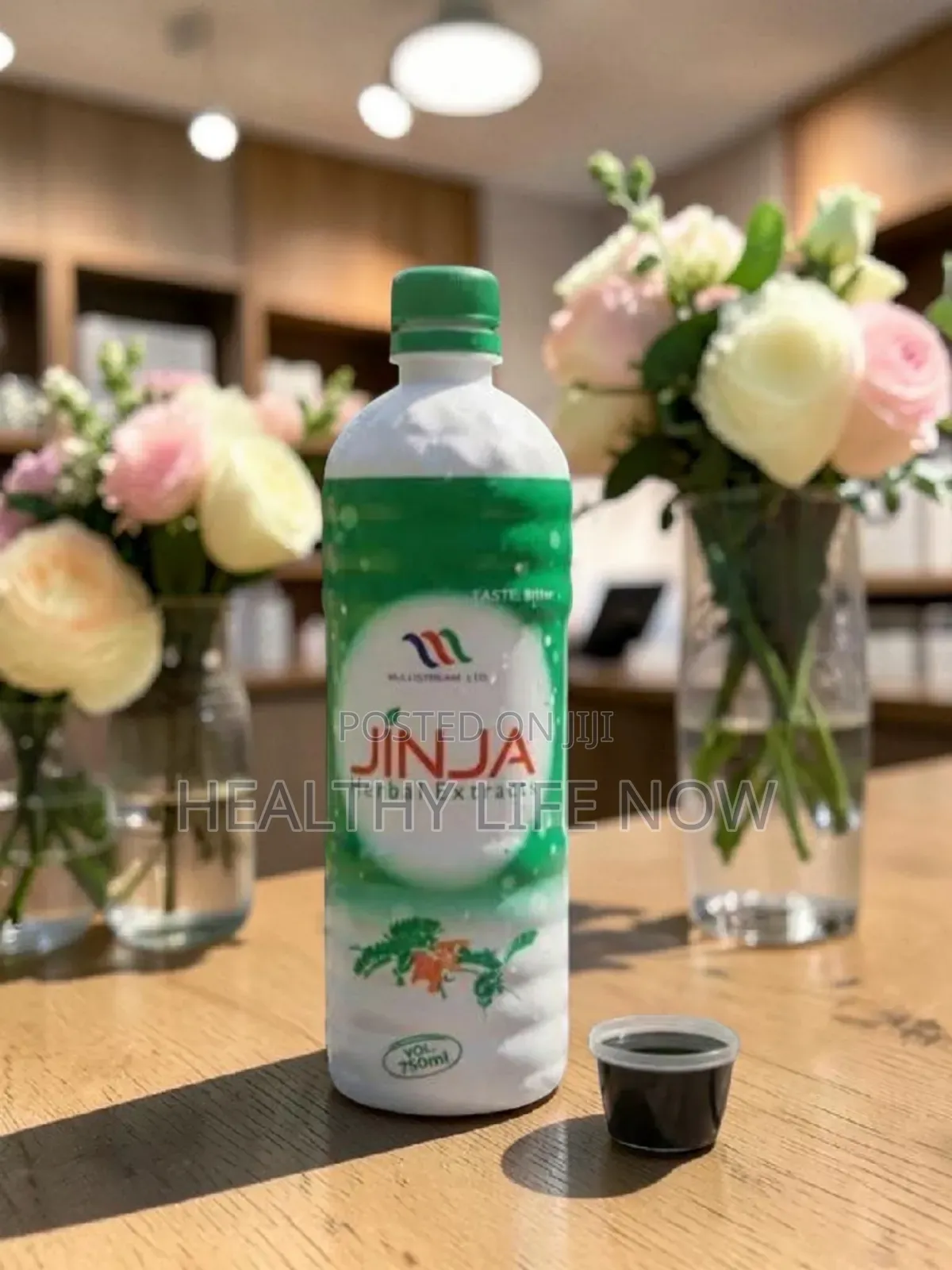 Healthy Living Starts With Jinja Herbal Extract Support