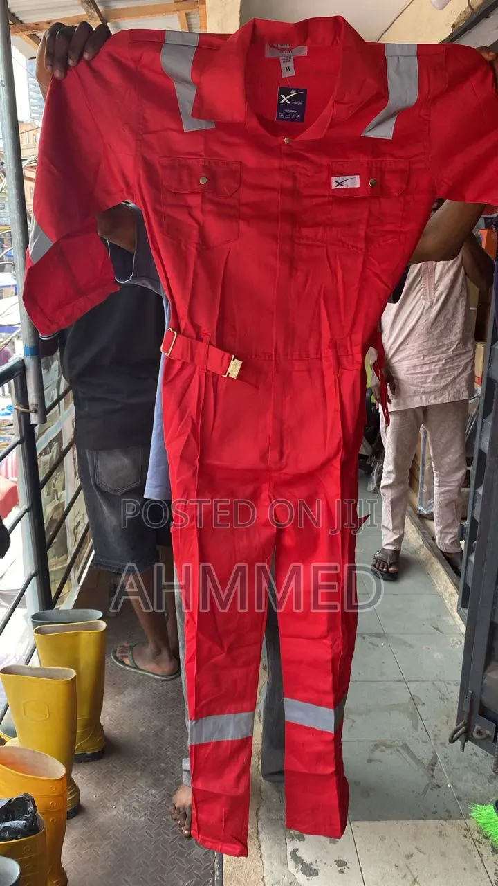 Safety Coveralls With Reflector