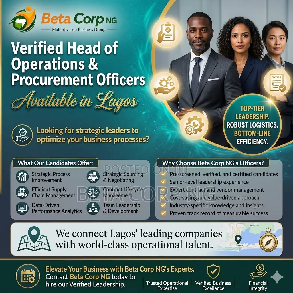 Hire Experienced Operations, Administration Procurement Leaders