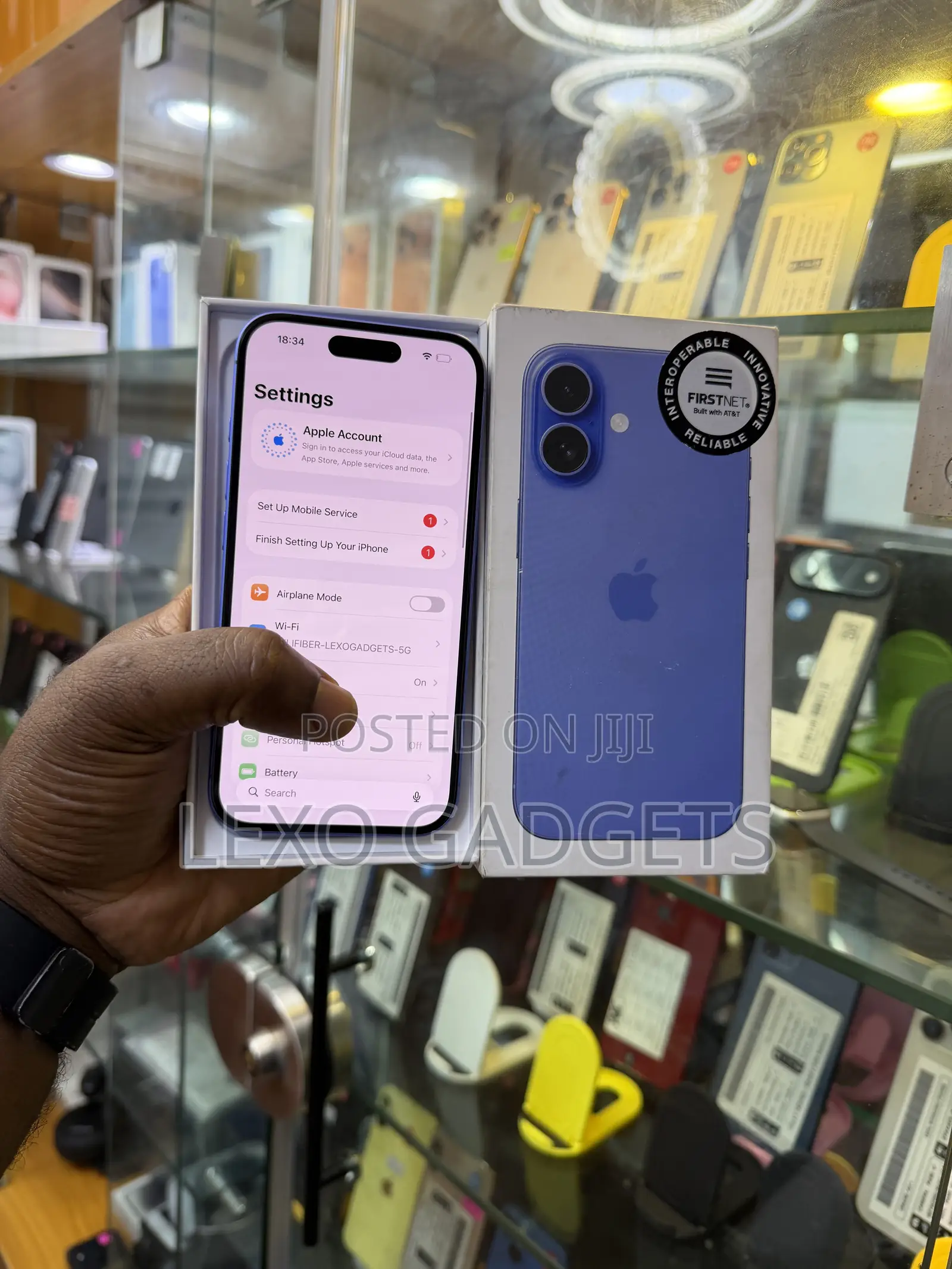New Apple iPhone 16 128 GB Blue