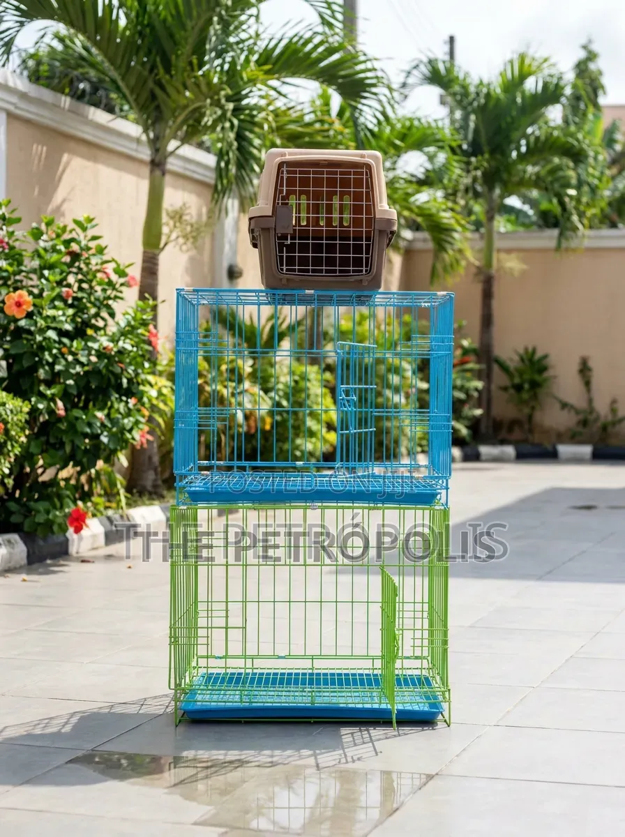 Premium Collapsible Dog Cage Pet Carrier Size 1 - 5