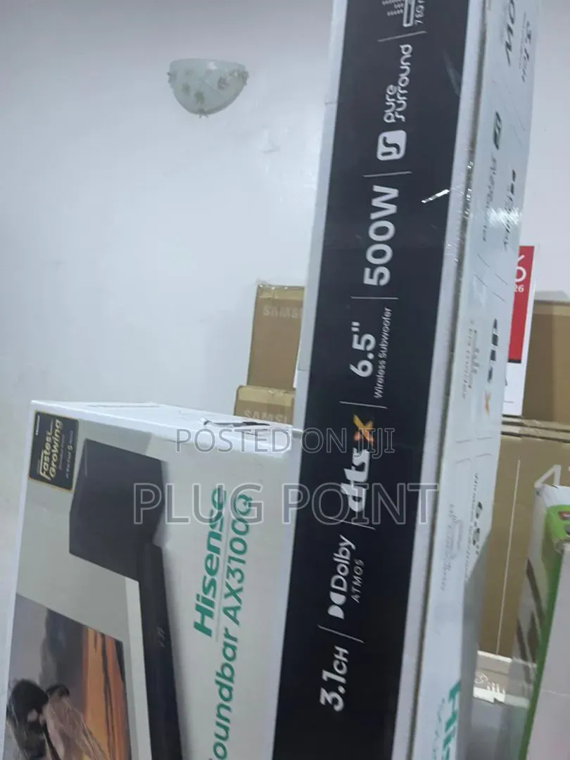 Hisense 500w Soundbar With Crystal Clear Audio