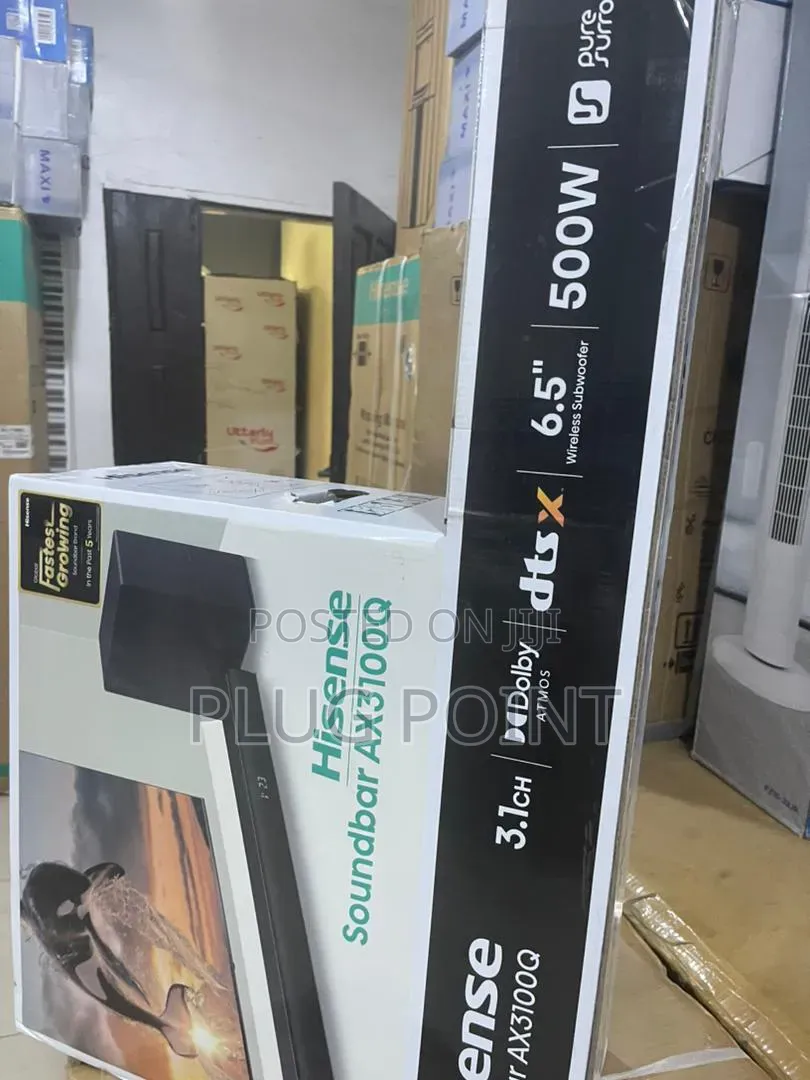 Hisense Bluetooth 500w Soundbar With Bass Boost