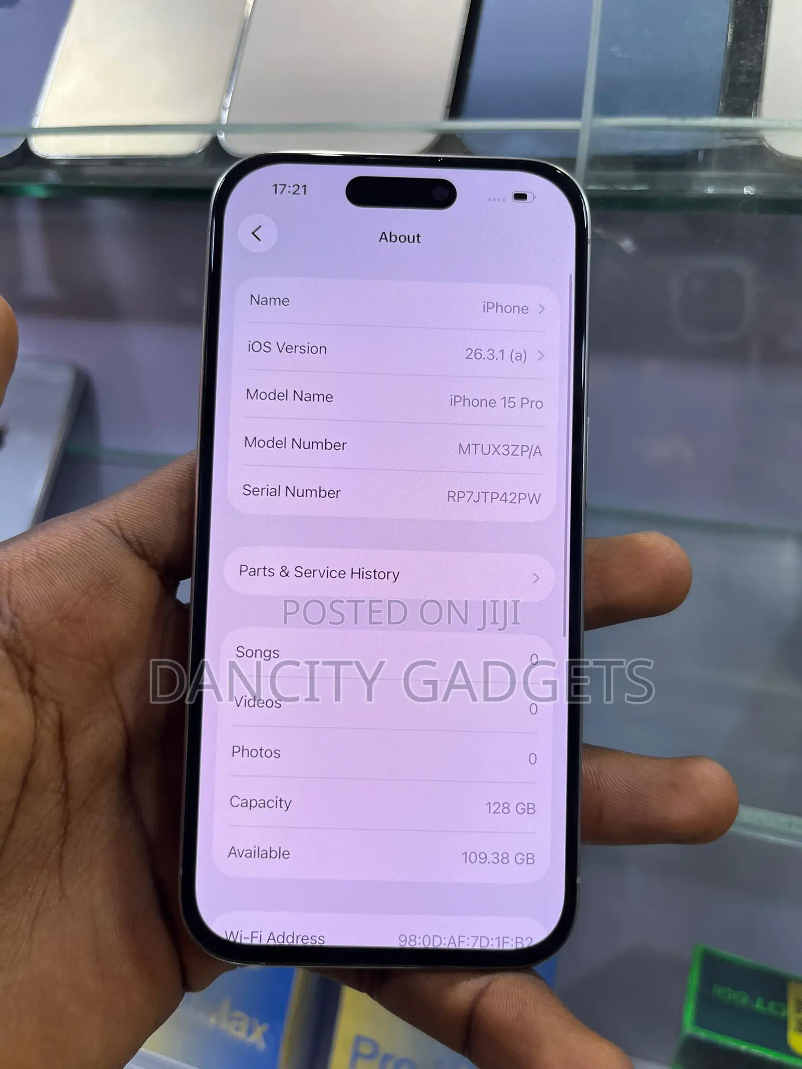 Apple iPhone 15 Pro 128 GB Silver
