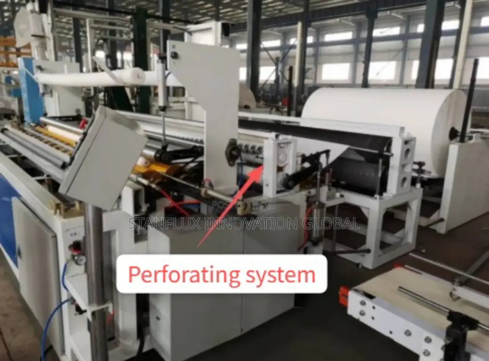 Full Industrial Tissue Toilet Roll Making Machine