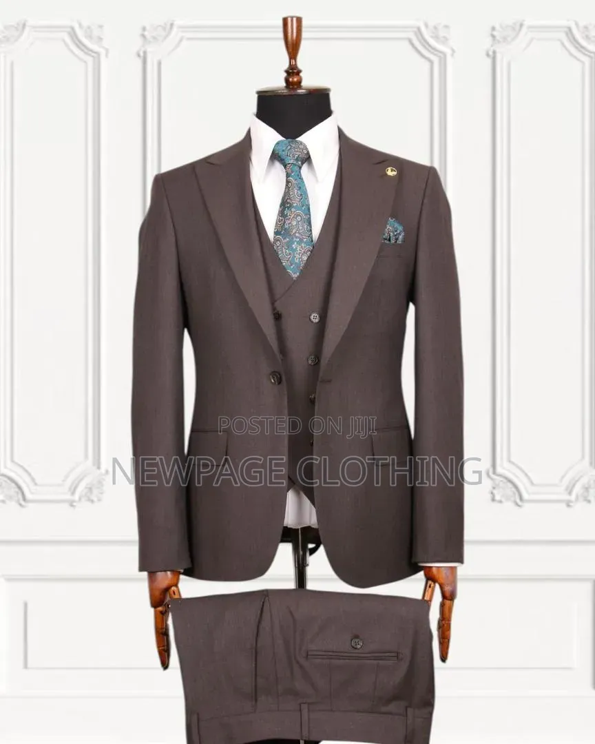 Classic Modern 3-Piece Men's Suit | Free Socks or Tie