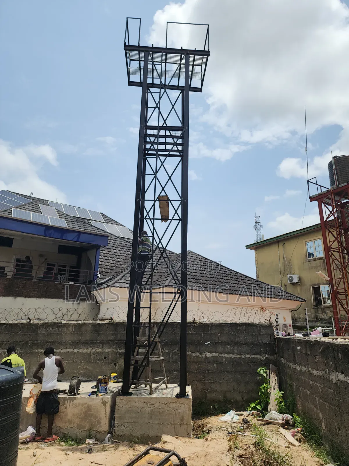 Water Tank Scaffolding