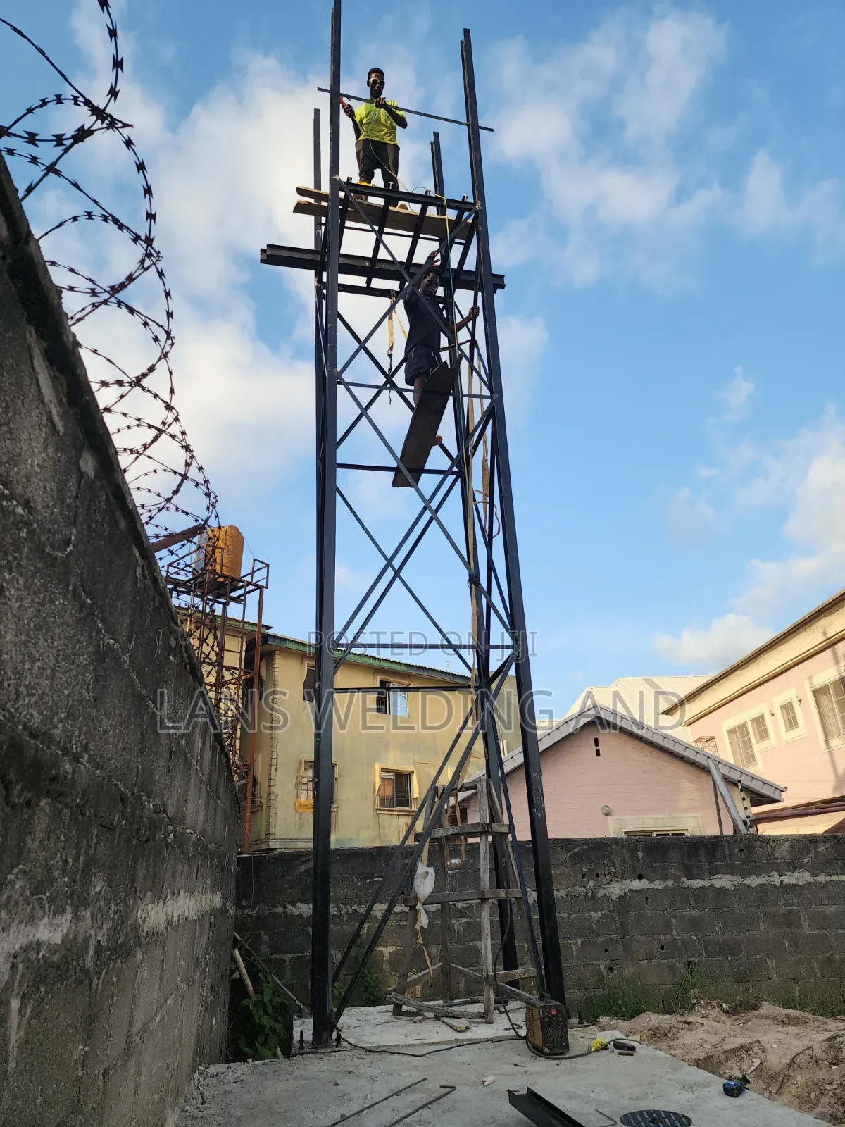 Water Tank Scaffolding