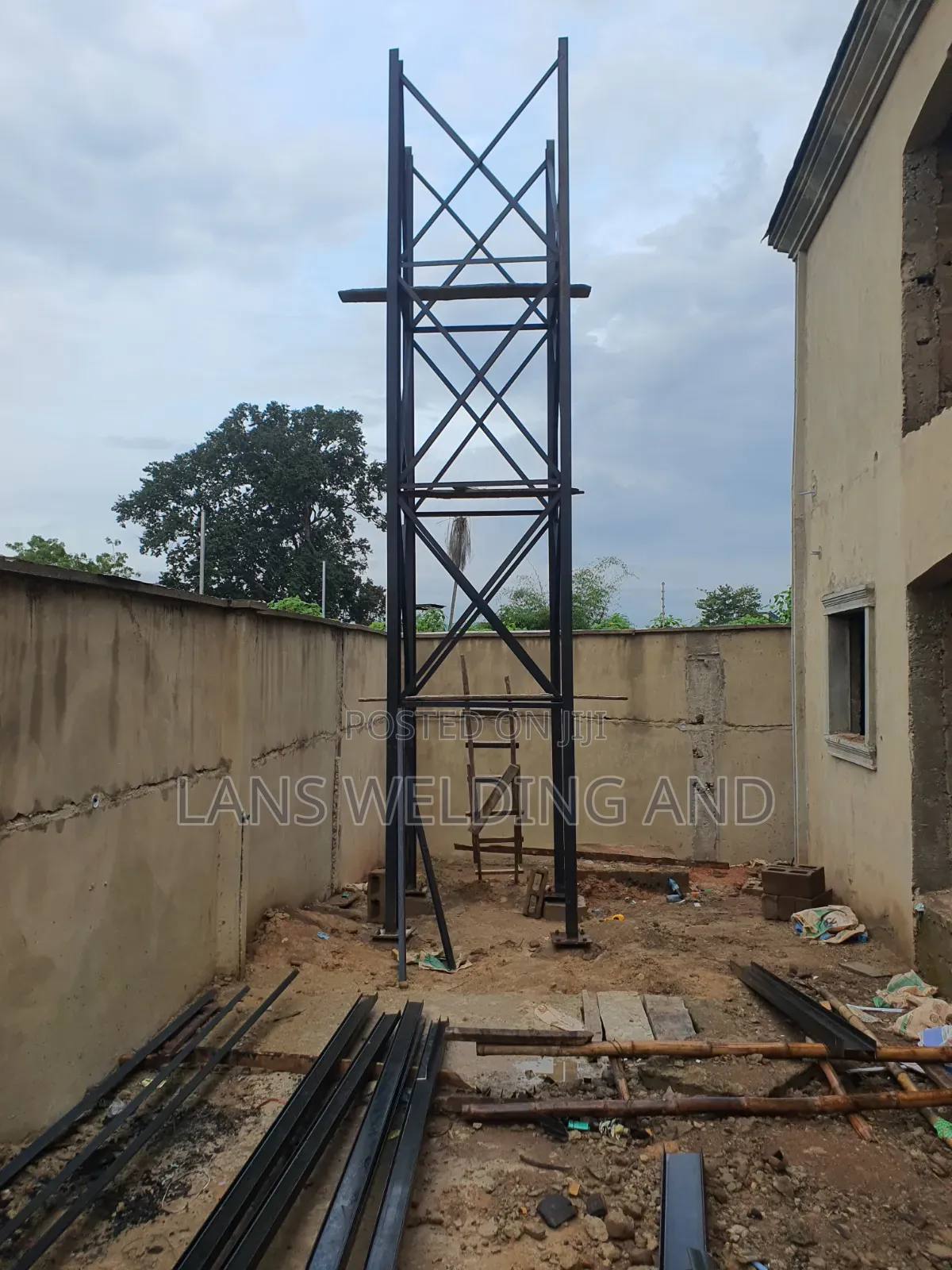 Water Tank Scaffolding