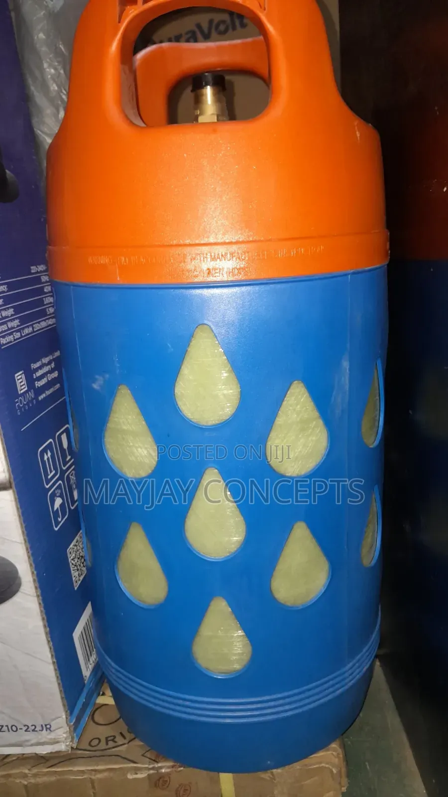 12.5kg Donmac Fibre Lightweight Cylinder for Indoor and Outdoor Use
