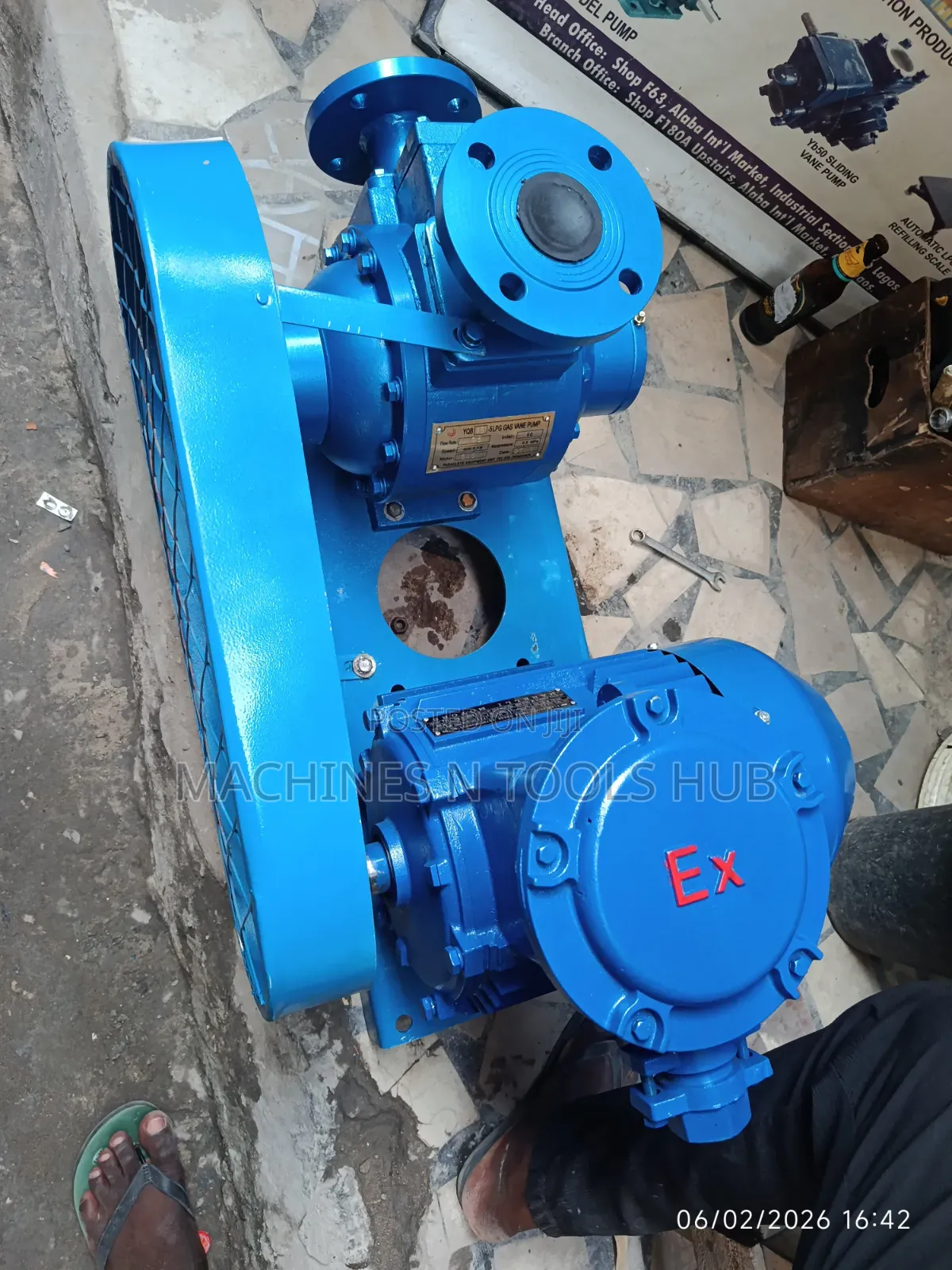 Yqb15-5 LPG Gas Vane Pump. 7.5hp, 2 Inches.