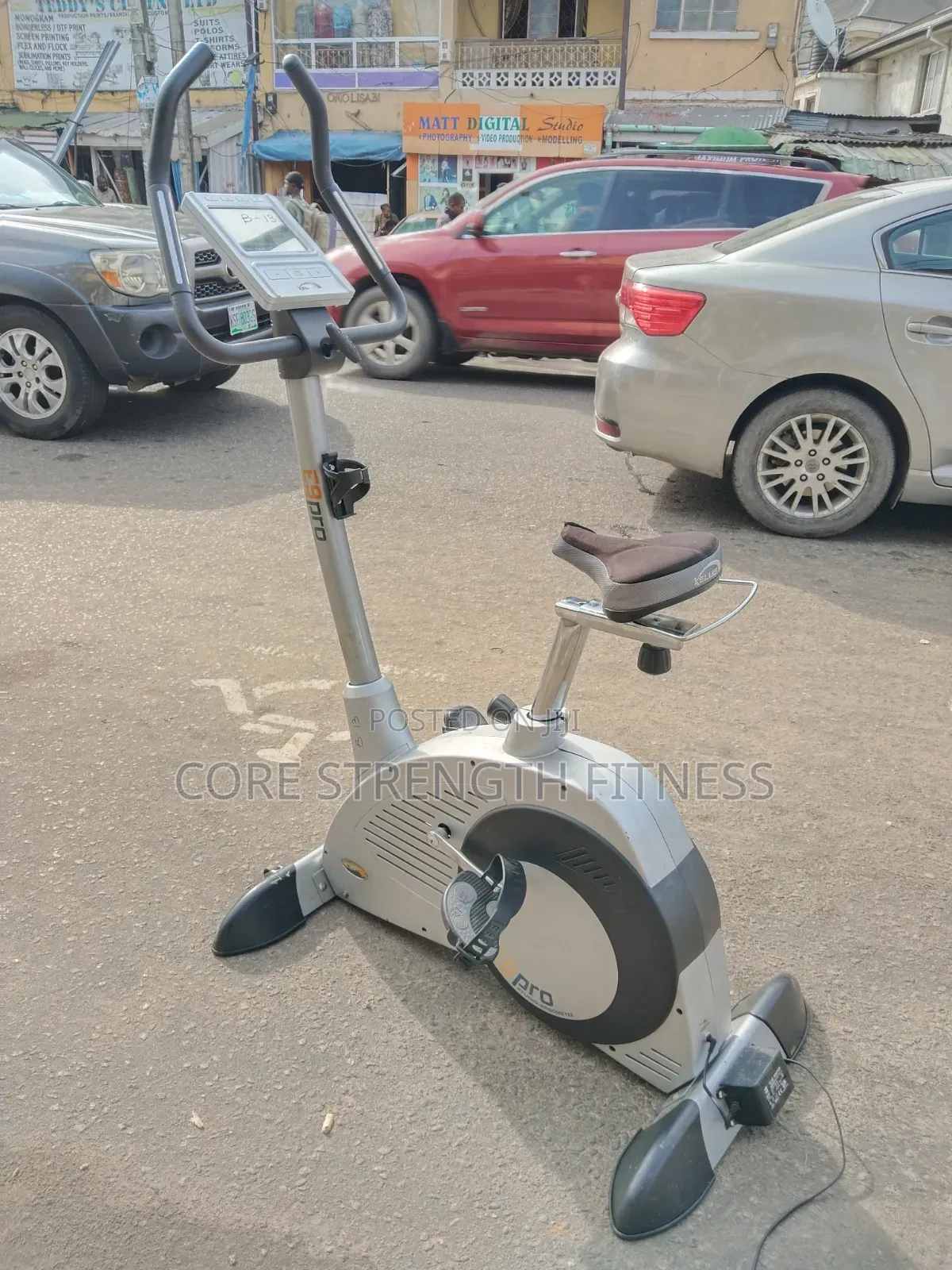 Commercial E9 Pro Xelus Studio Ergometer Exercise Bike