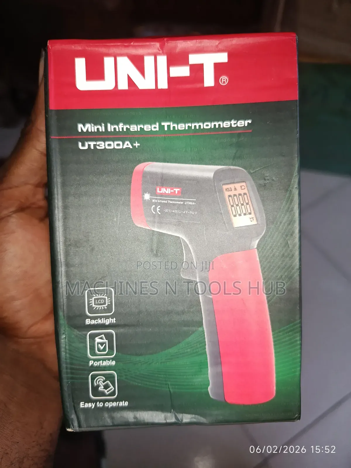 Uni-T Ut300a+ Mini Infrared Thermometer