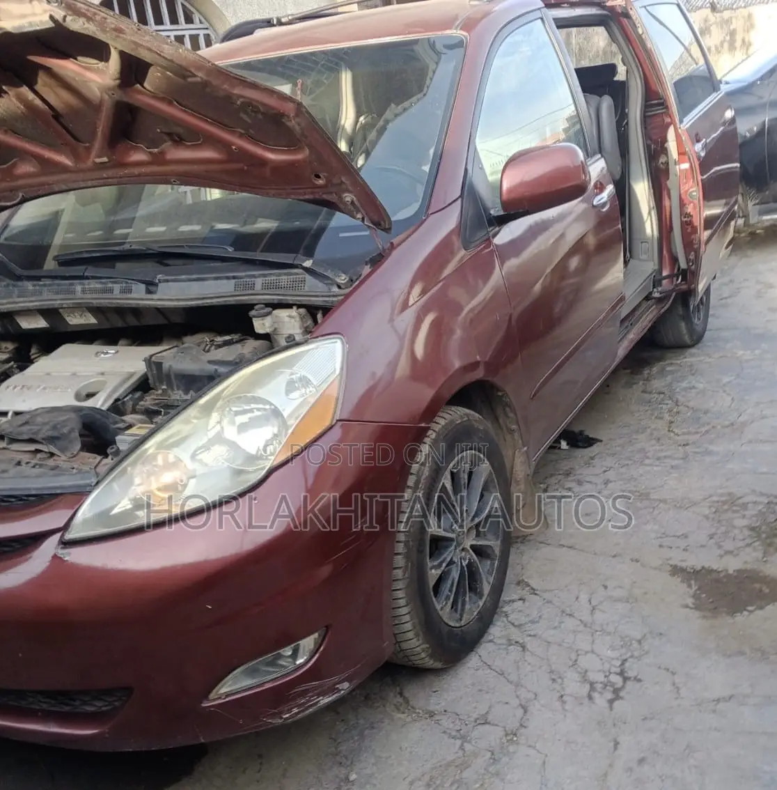 Toyota Sienna XLE AWD 2006 Burgundy