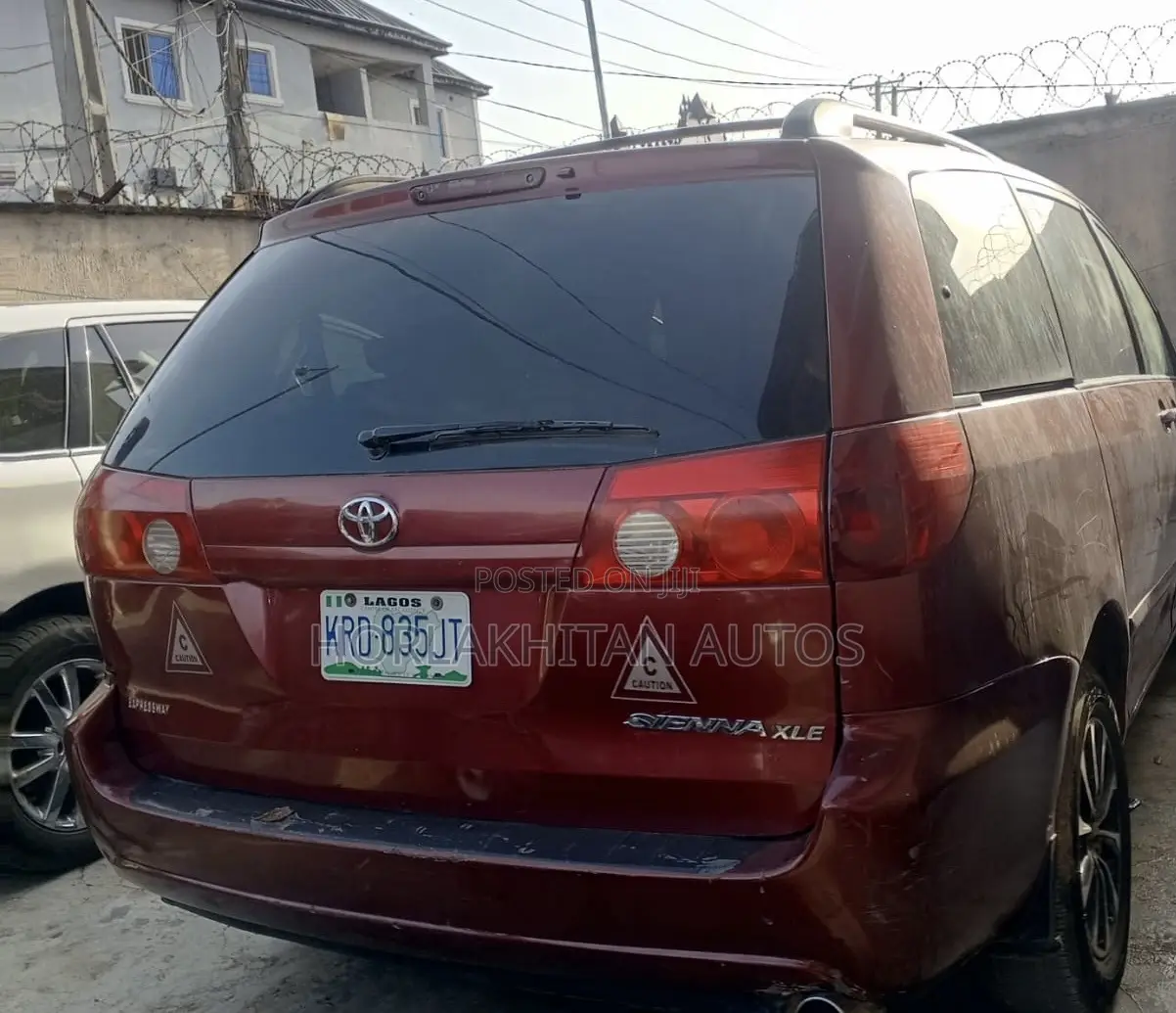 Toyota Sienna XLE AWD 2006 Burgundy