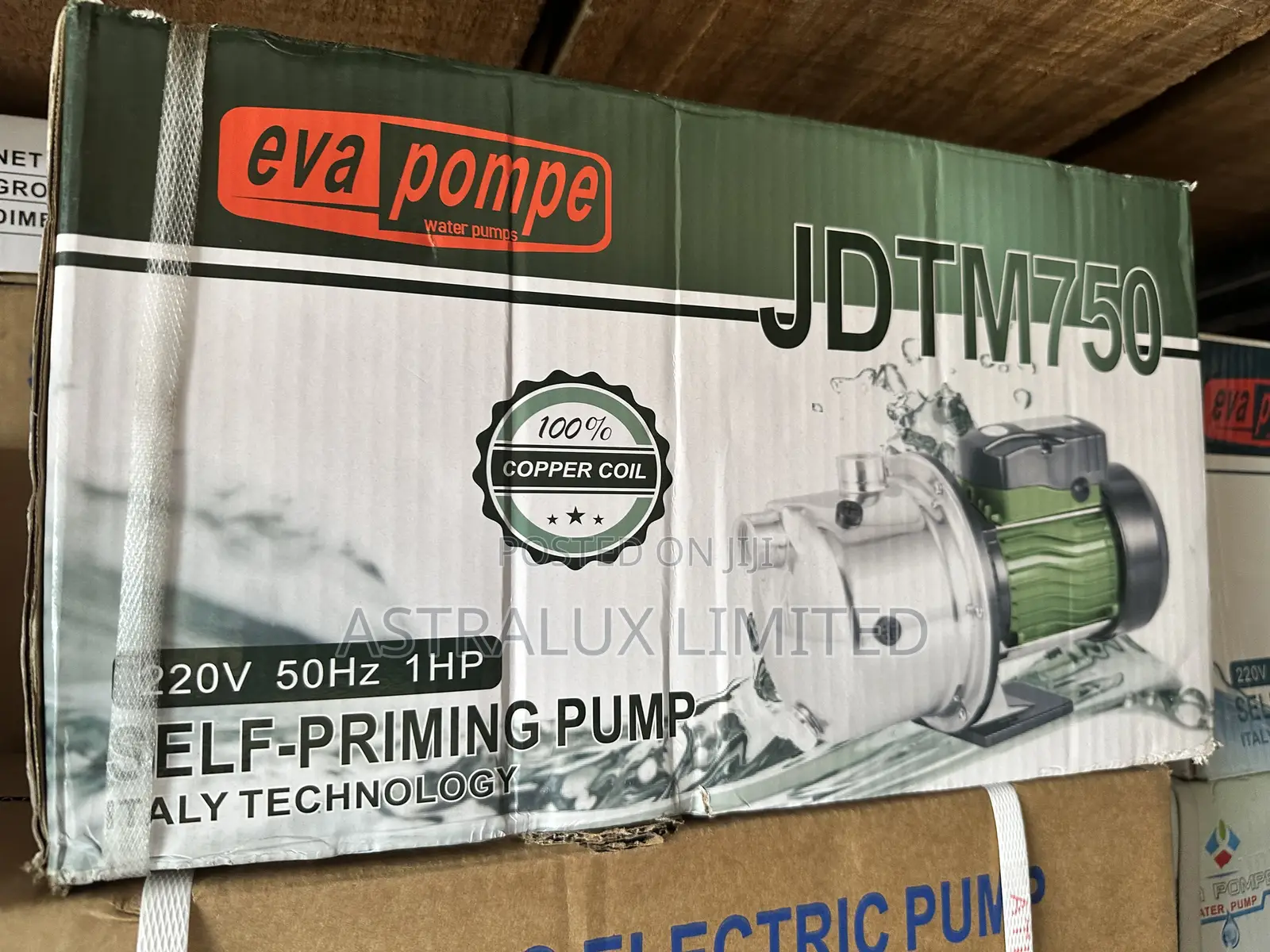 Eva Pompe Self Priming Pump 1hp