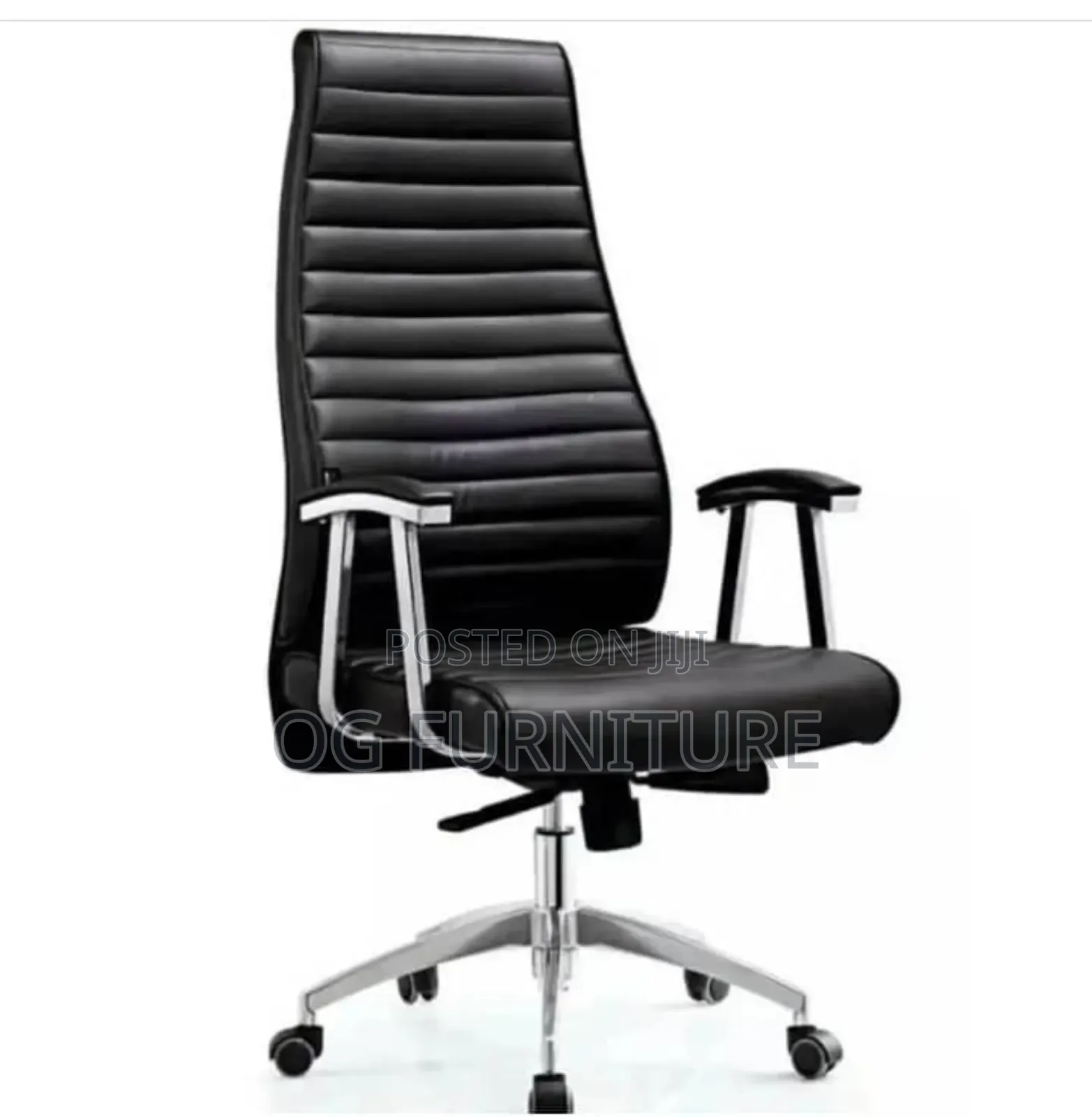 A Unique Office Leather Chair Available as Seen.
