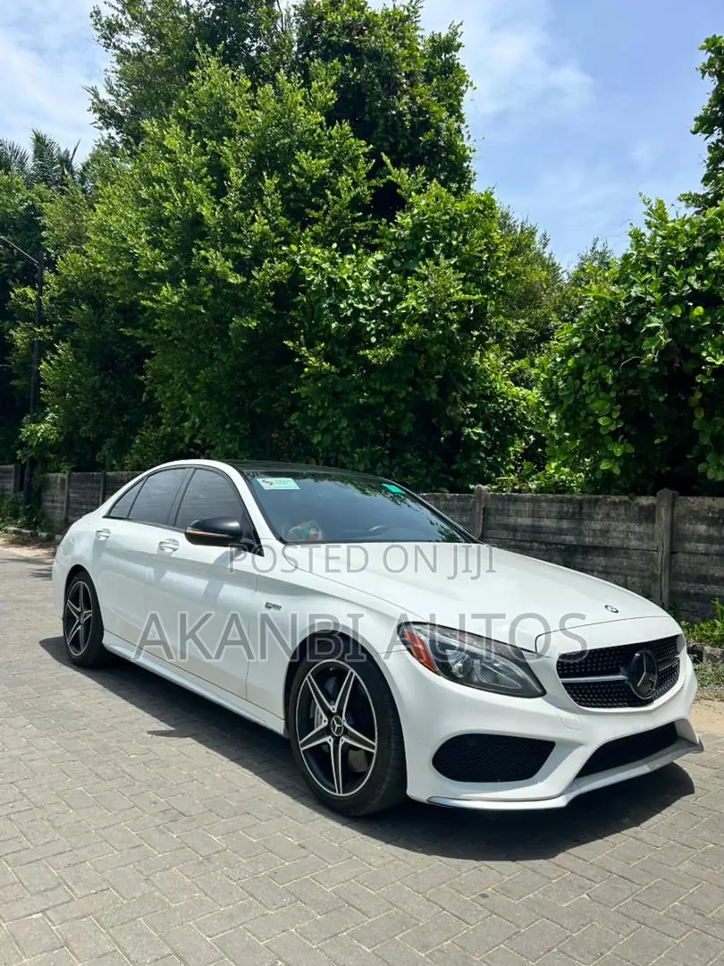 Mercedes-Benz C43 4Matic Sedan AWD (3.0L V6 9AM) 2017 White