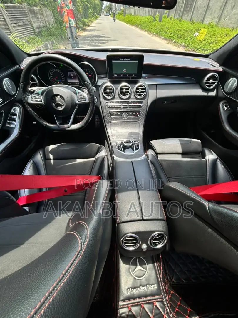 Mercedes-Benz C43 4Matic Sedan AWD (3.0L V6 9AM) 2017 White