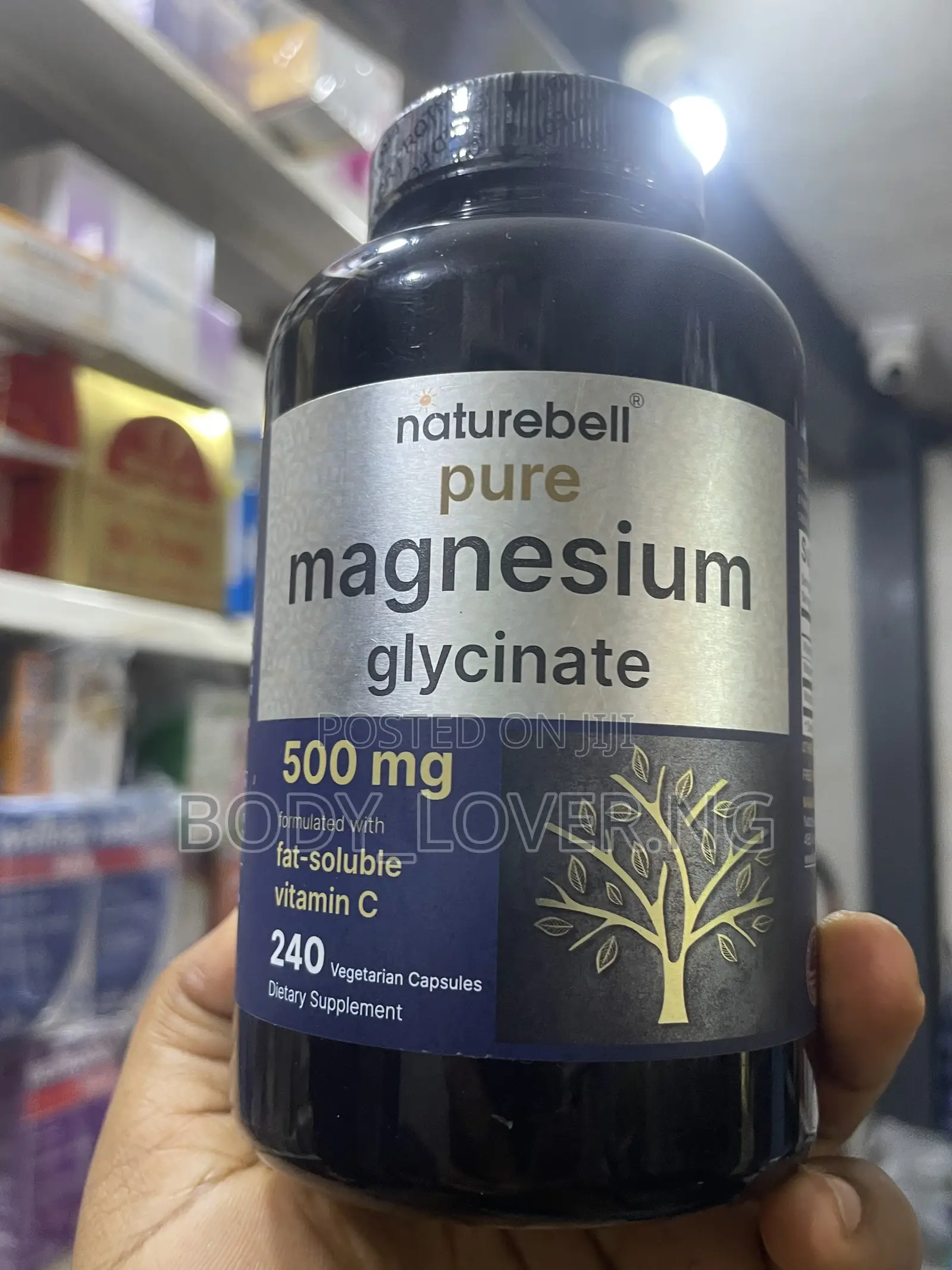 Naturebell Magnesium Glycinate 500mg