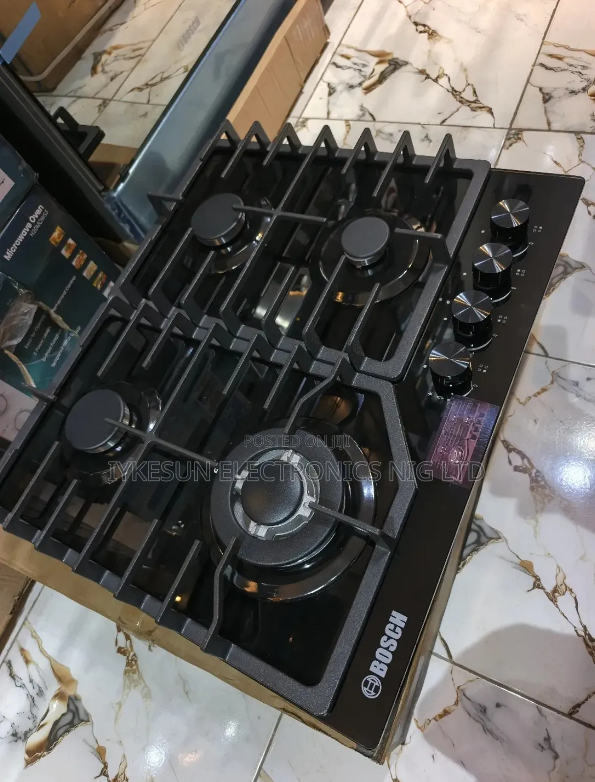 Bosch Inbuilt Cabinet 60cm Premium Luxury 4 Burners Automatic Gas Hob.