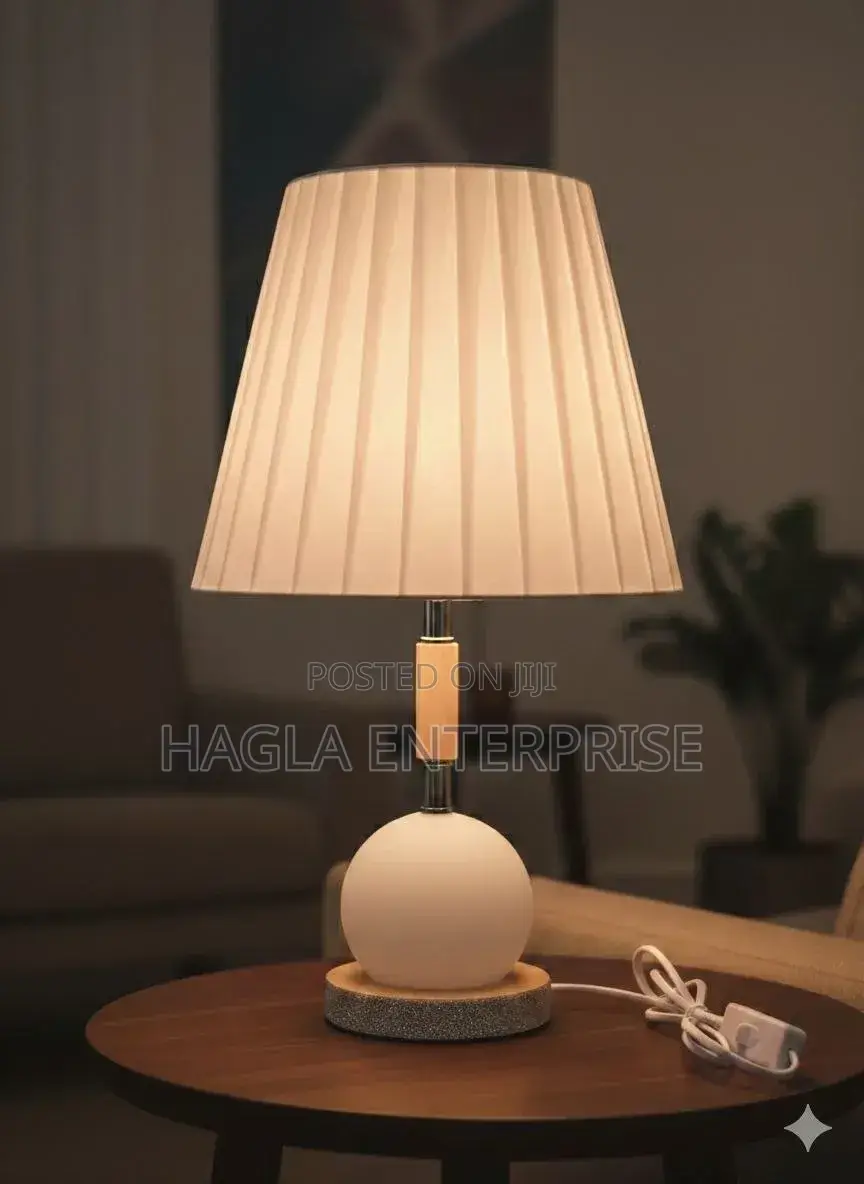 Crystal Tiered Bedside Lamp