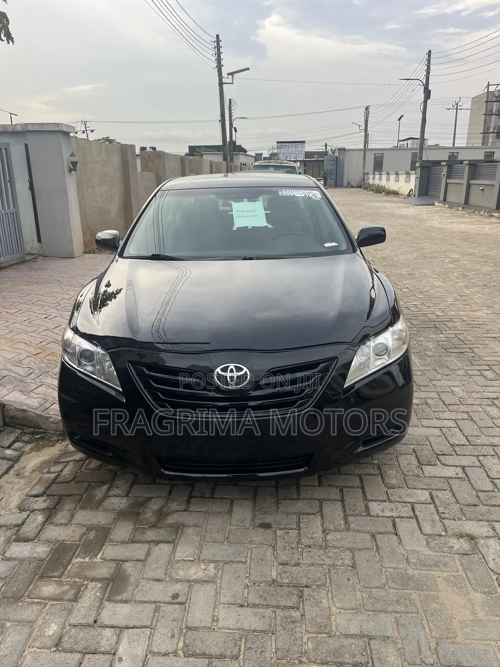 Toyota Camry 2.4 SE Automatic 2008 Black