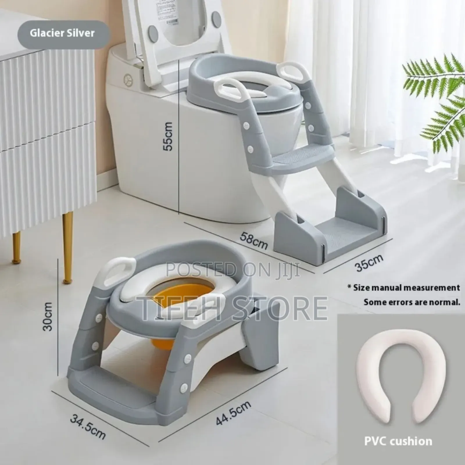 2 Ways Kid Potty Ladder