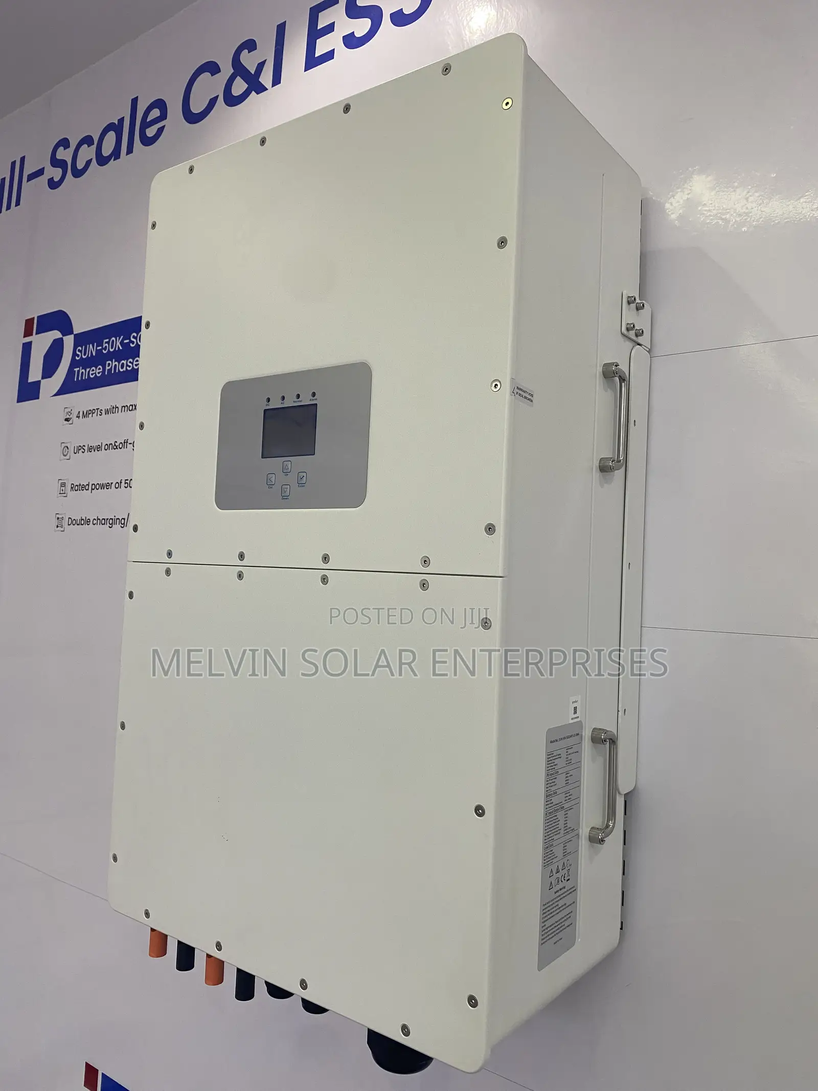 50kva Three Phase Deye Solar Inverter Available in Store Dm Let’S Deal
