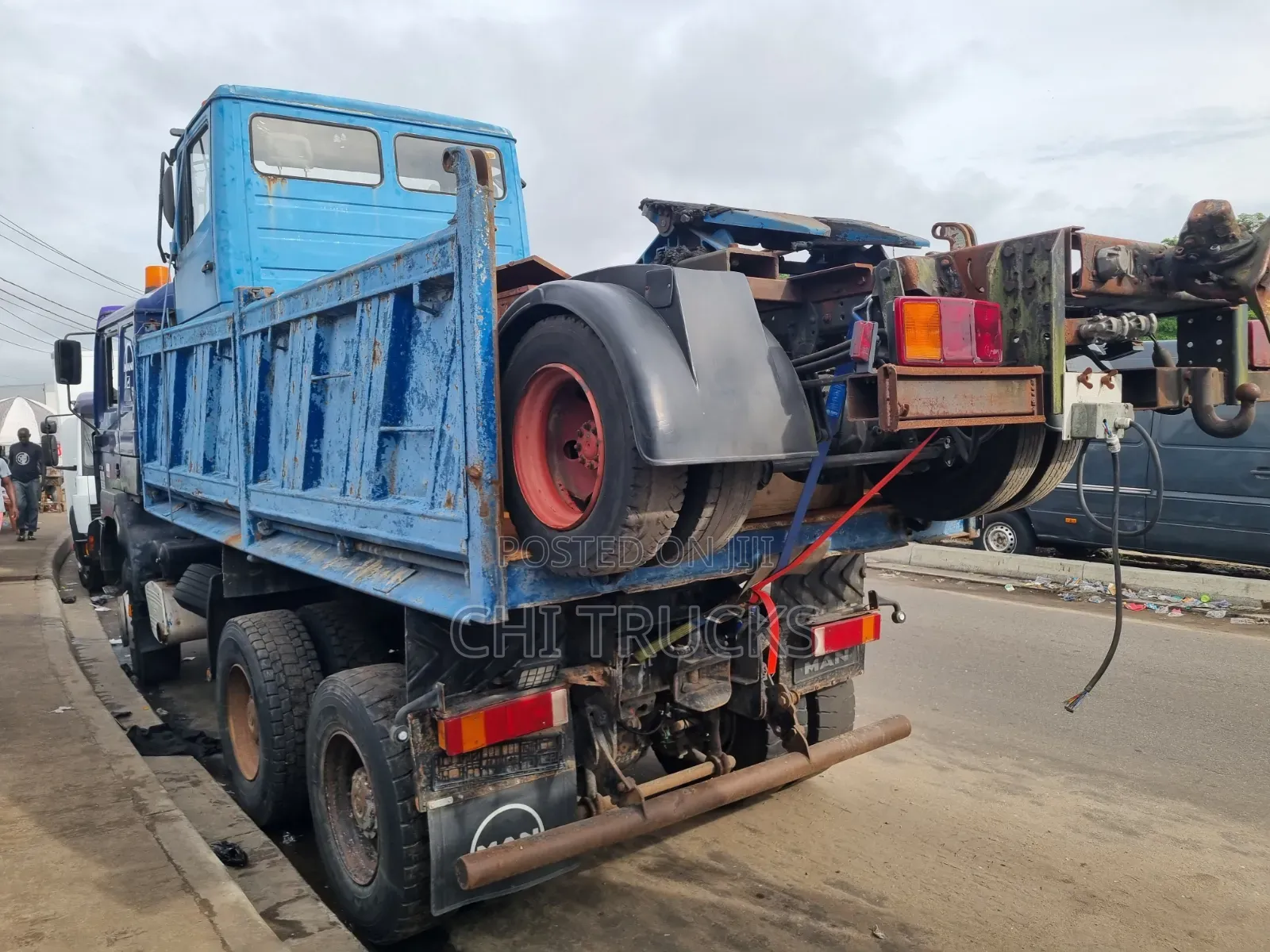 German Man Diesel Tipper 6×4