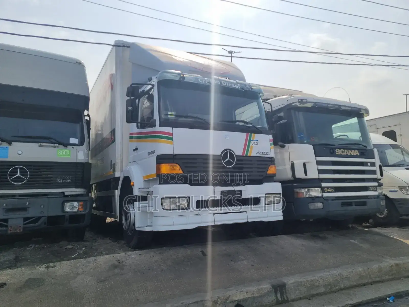 Mercedes Benz 1824 Atego Cargo Truck