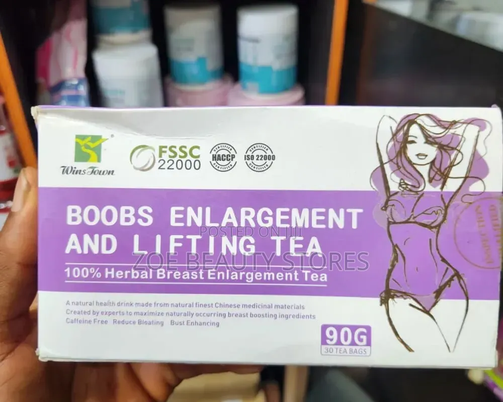 Winstown Boobs Enlargement and Lifting Tea – 100% Herbal (30 Tea Bags)