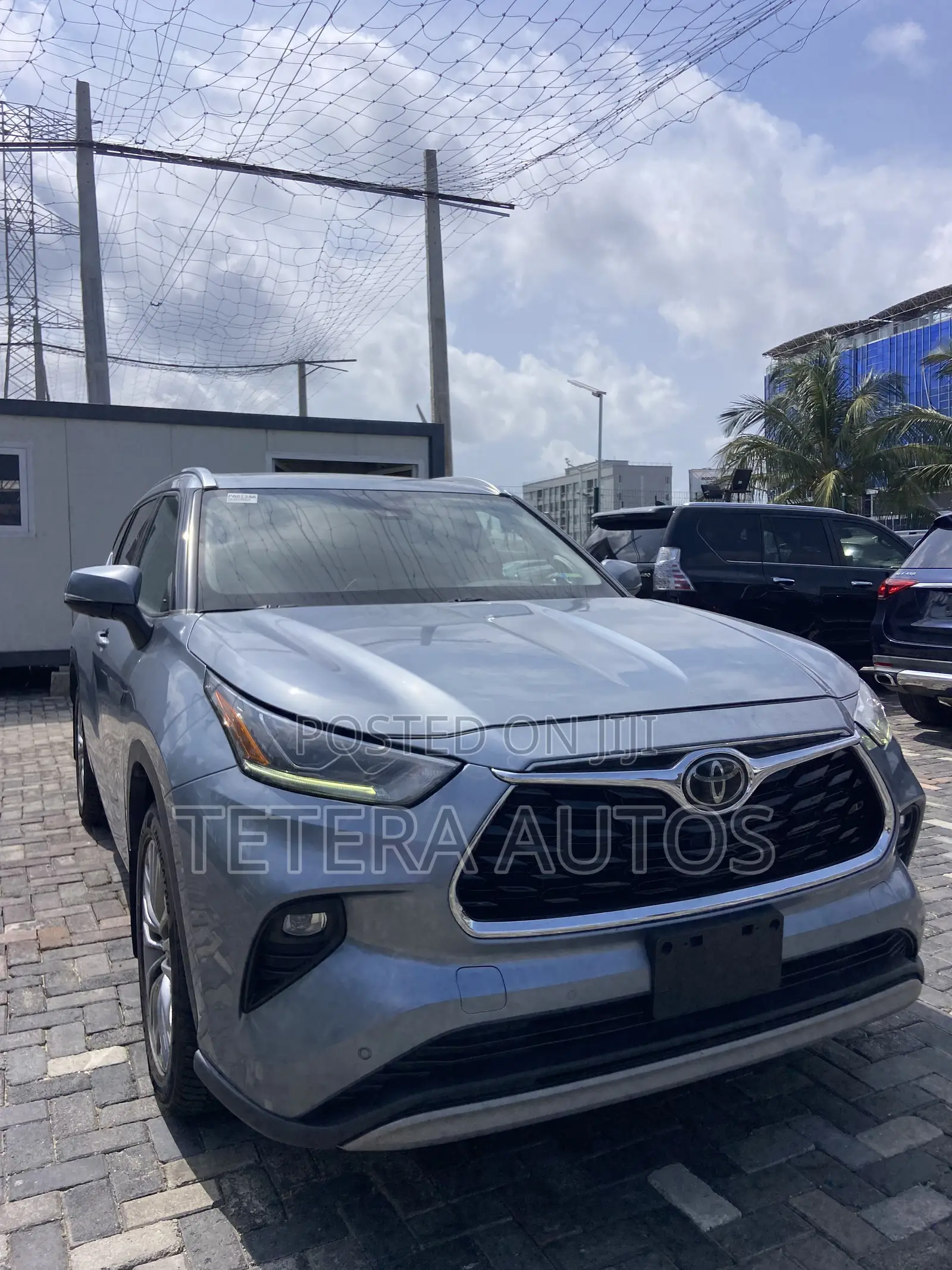 Toyota Highlander Platinum 2021 Blue