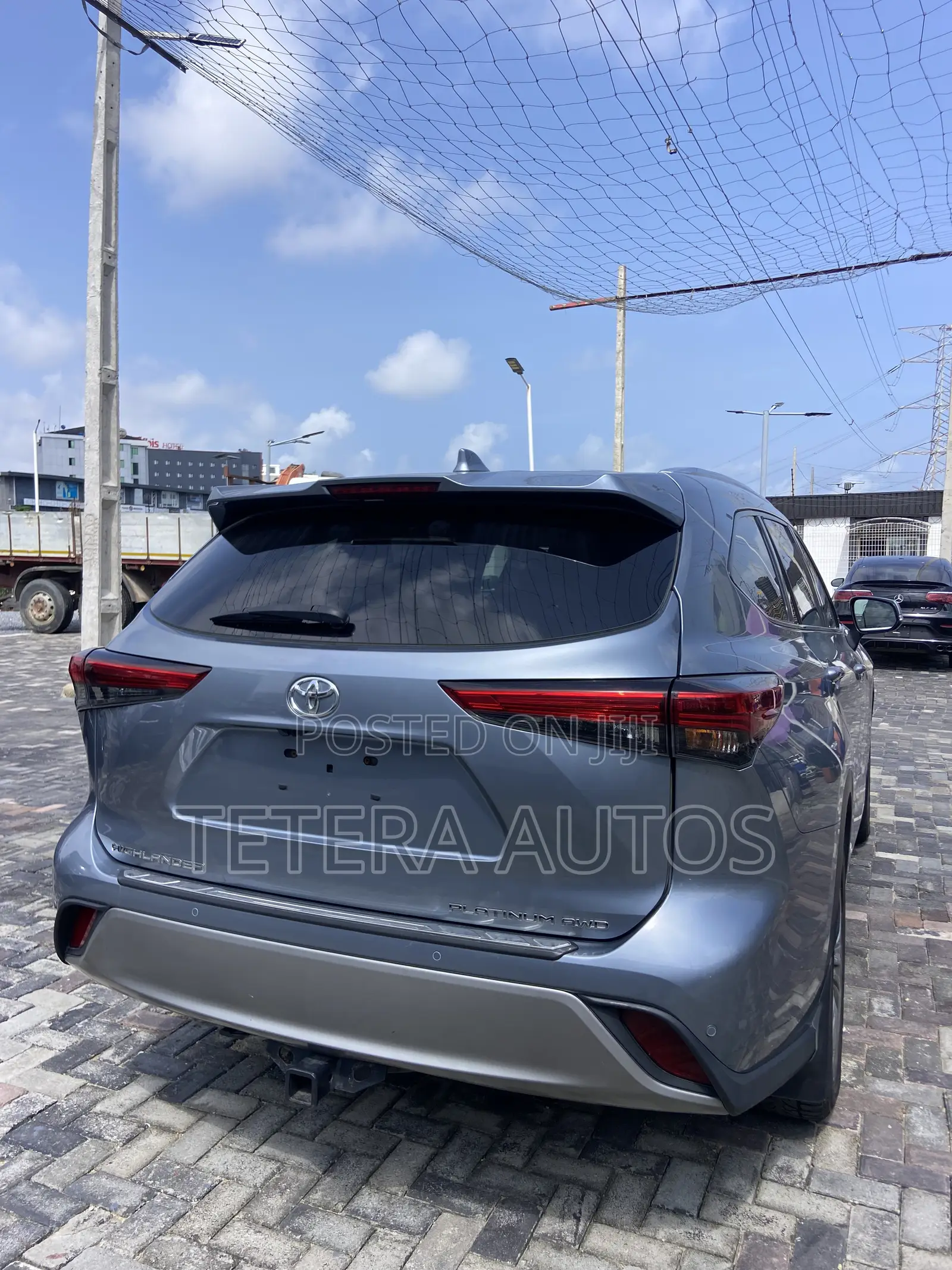 Toyota Highlander Platinum 2021 Blue
