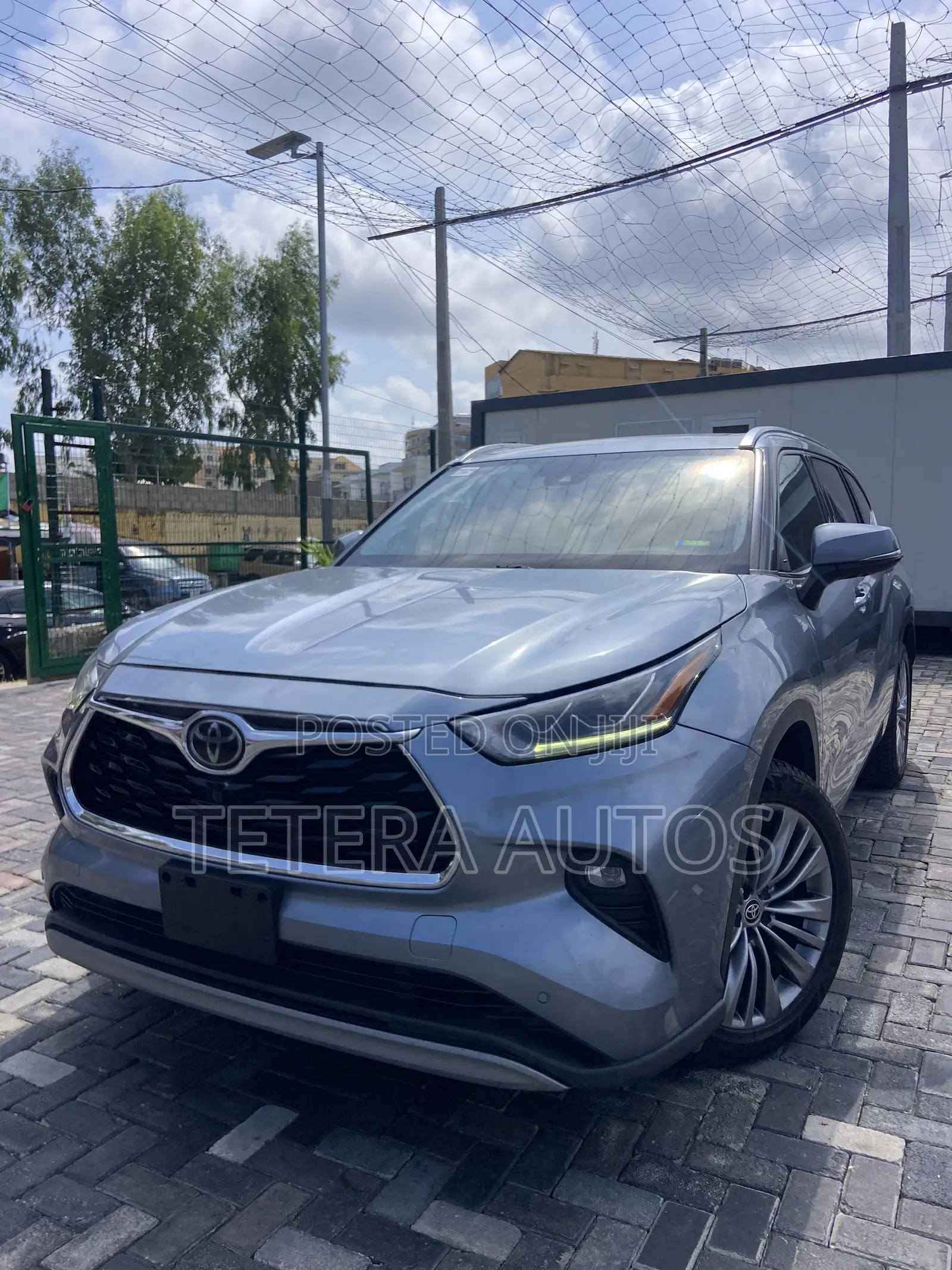 Toyota Highlander Platinum 2021 Blue