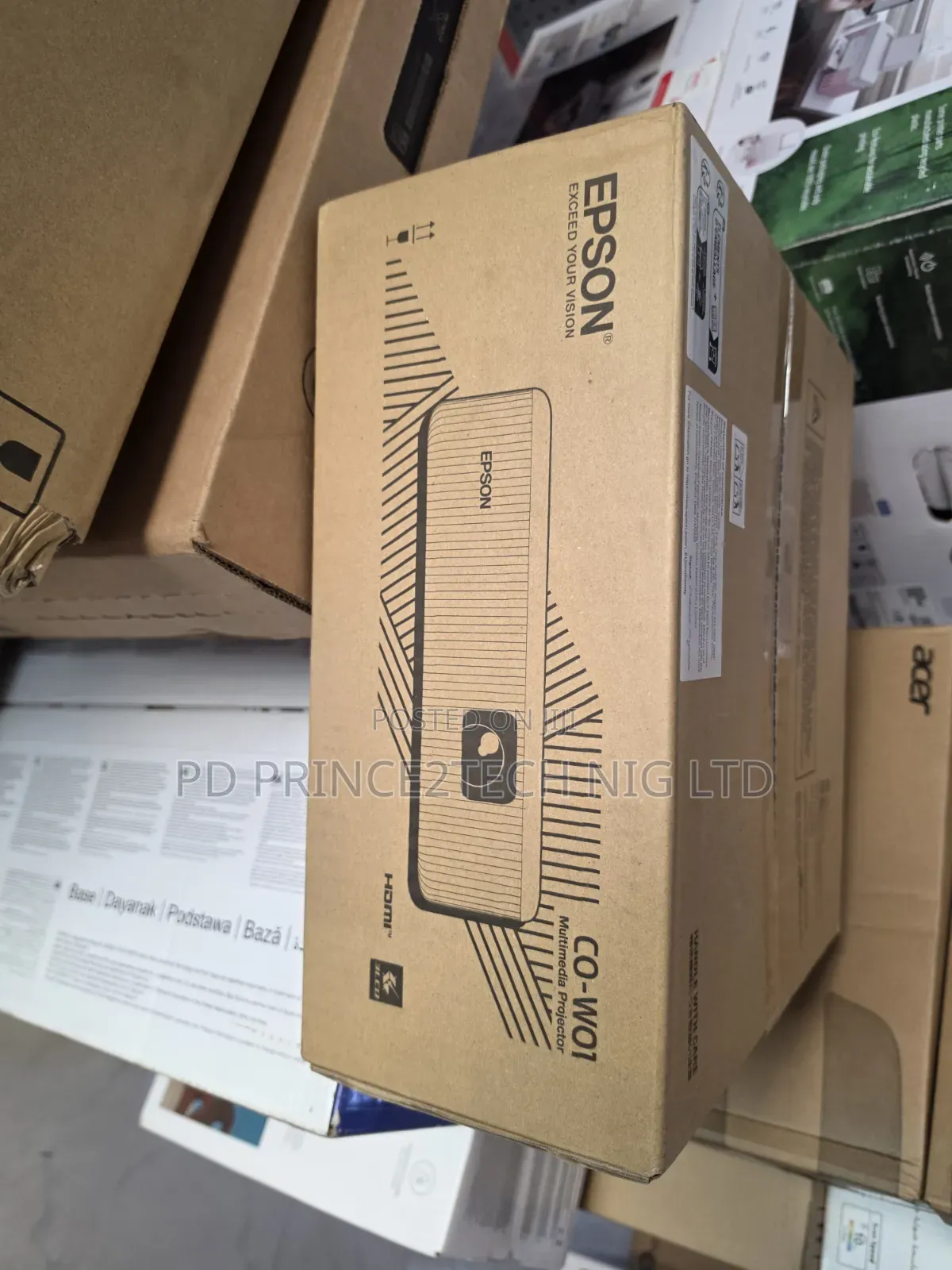 Epson Ha86b Co-W01 Eeb Multimedia Projector