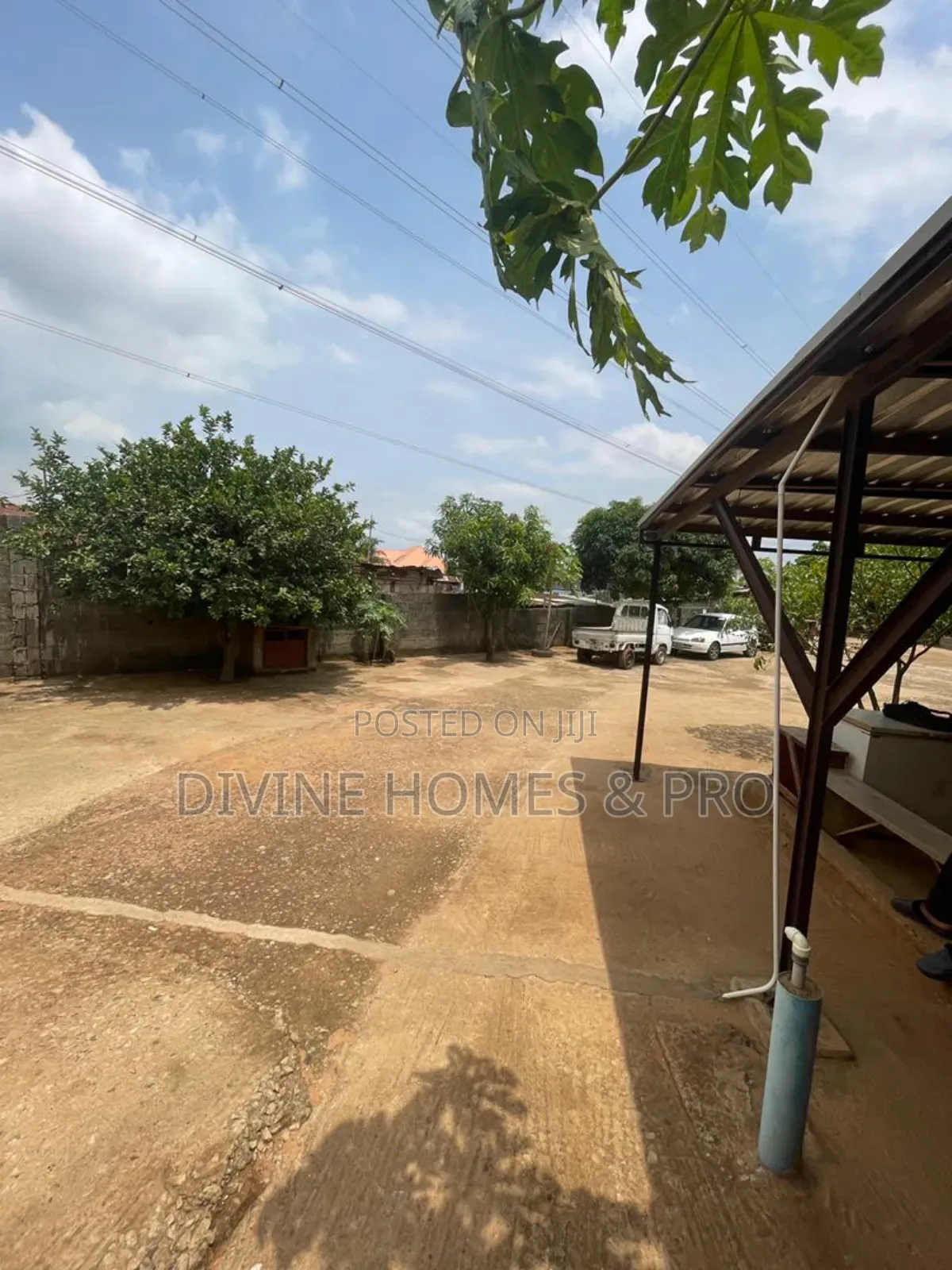 Massive Plot of Land With One Bedroom and Self Contain Building on It