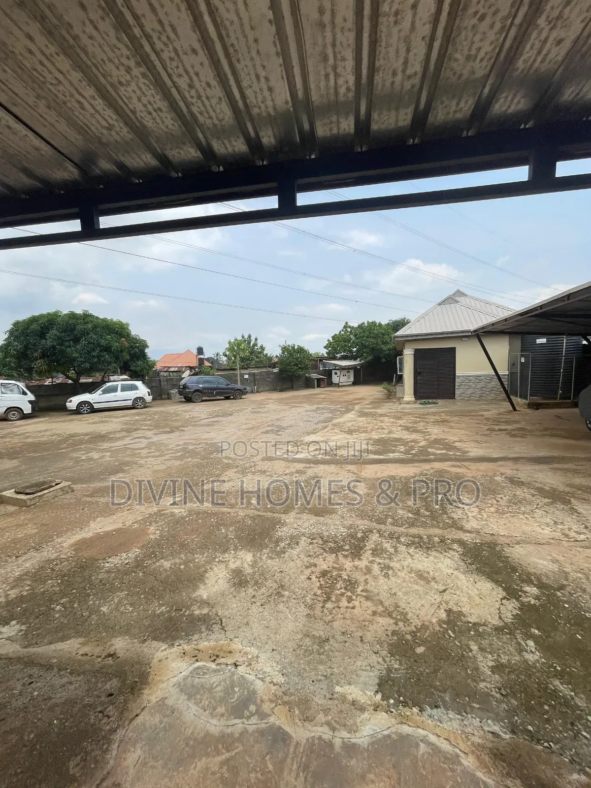 Massive Plot of Land With One Bedroom and Self Contain Building on It
