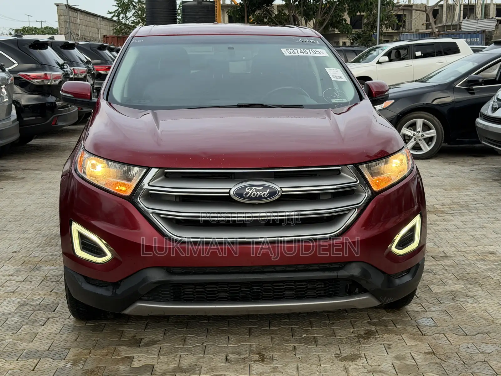 Ford Edge Sport 4dr AWD (2.7L 6cyl 6A) 2016 Red
