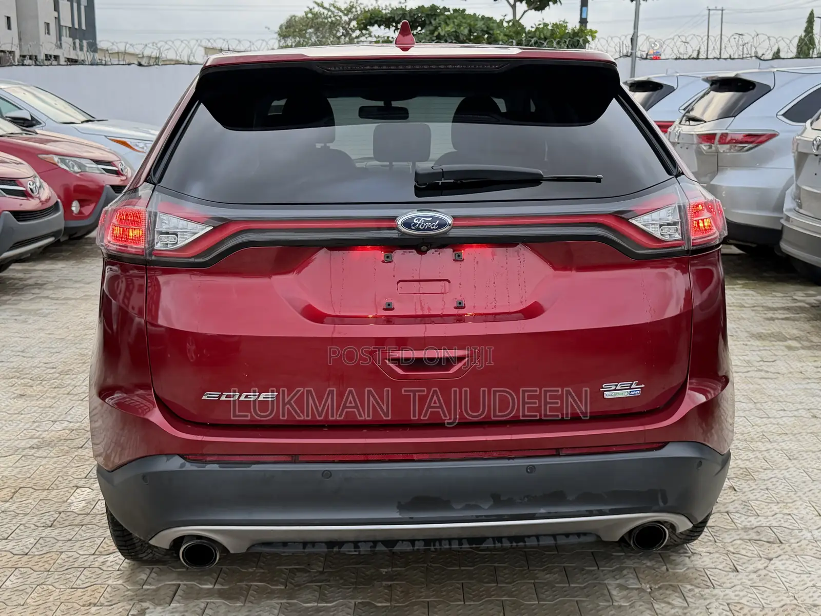 Ford Edge Sport 4dr AWD (2.7L 6cyl 6A) 2016 Red