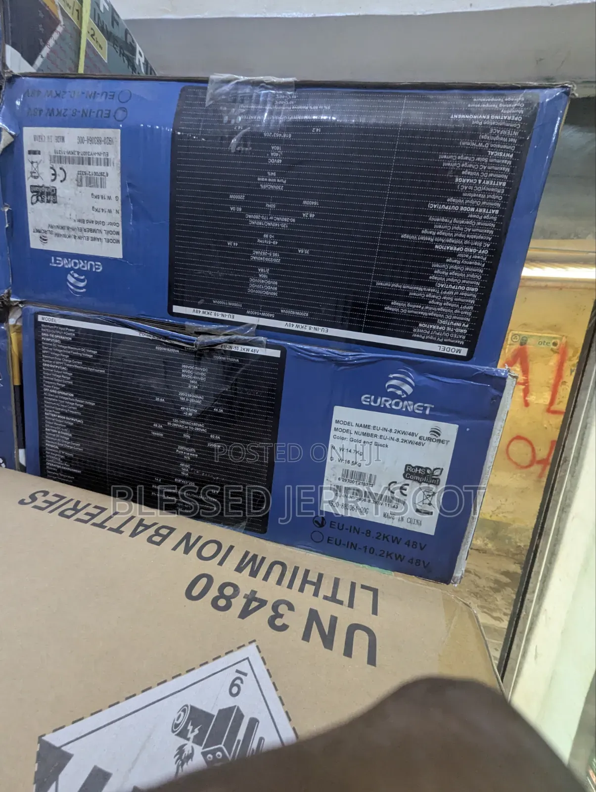 Euronet 8.2kw 48v Hybrid Solar Inverters Available in Stock.