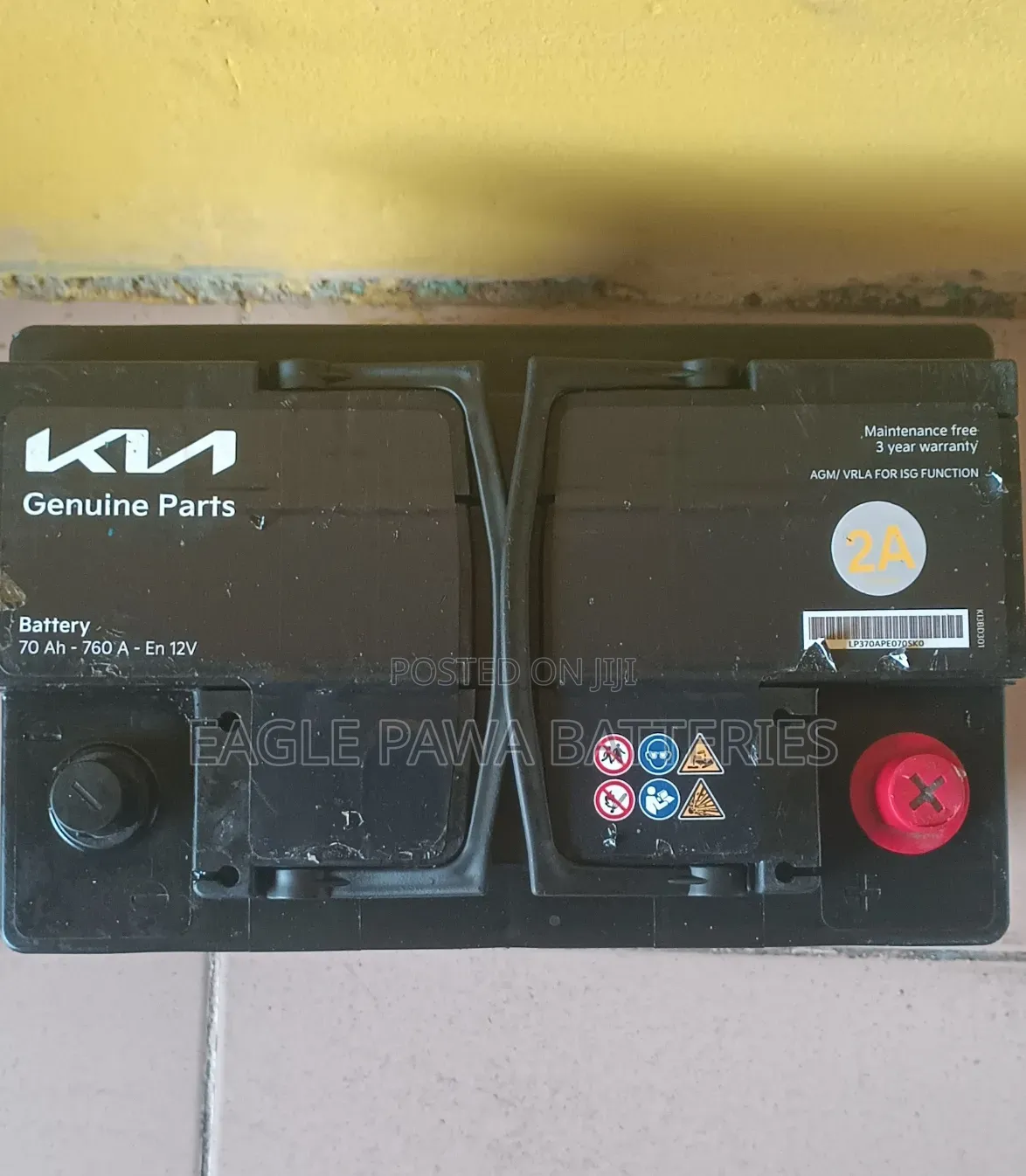 Kia Agm Battery 70ah