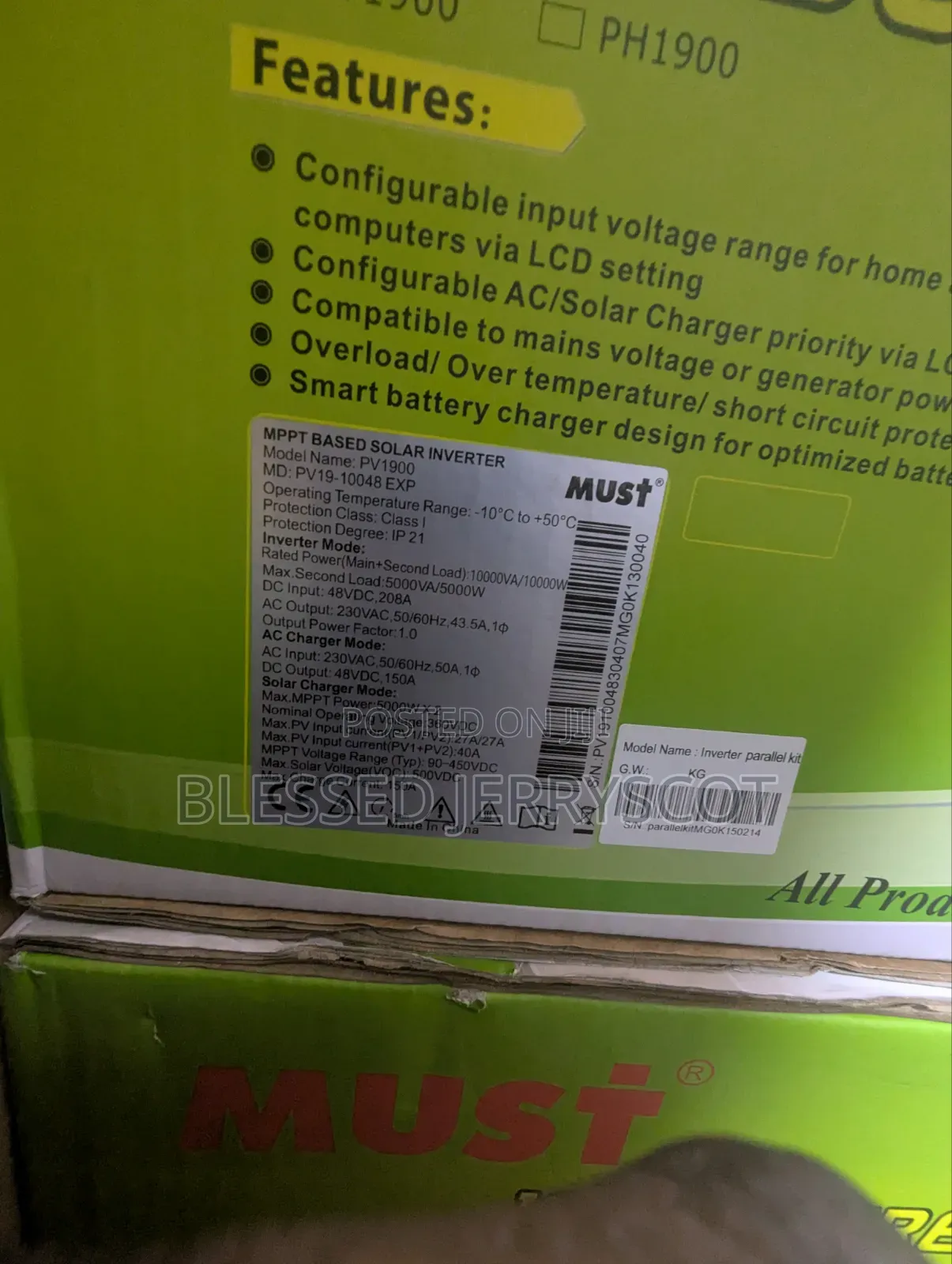 Must 10kva 48v Hybrid Solar Inverters Available in Stock .