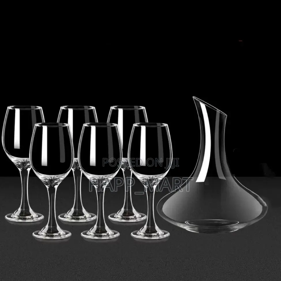 Premium Decanter Glass Set