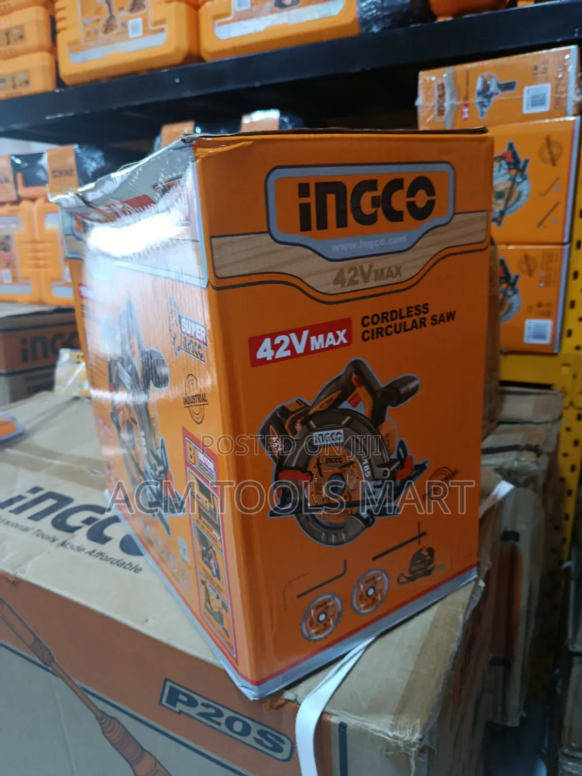 Ingco Csli Cordless Circular Saw 42v | 185mm Brushless