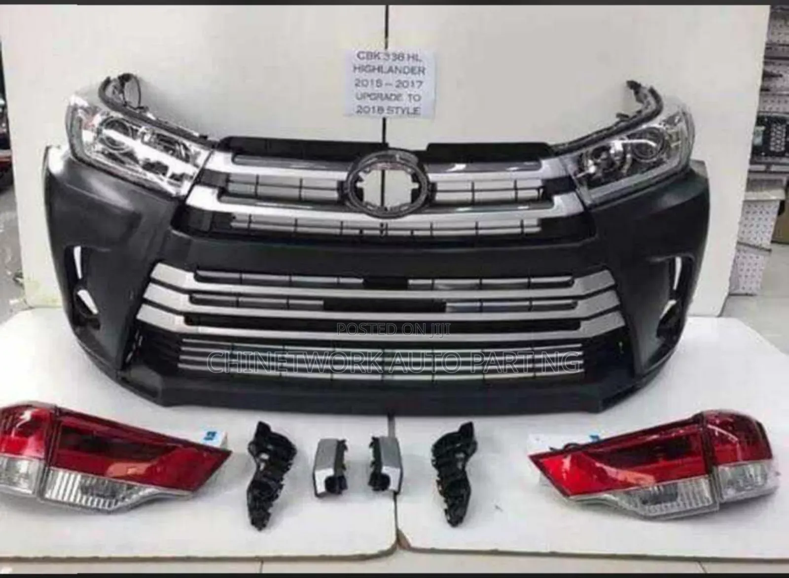 Toyota Highlander 2017–2018 Complete Body Kit Available 